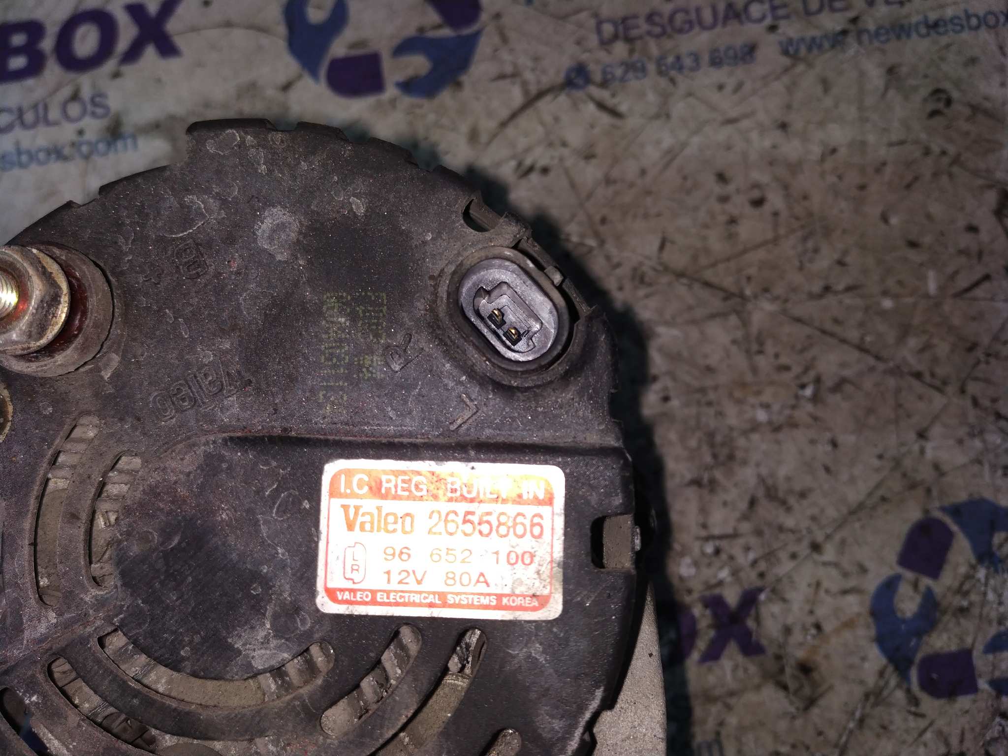 ALTERNADOR CHEVROLET KALOS - vista 6