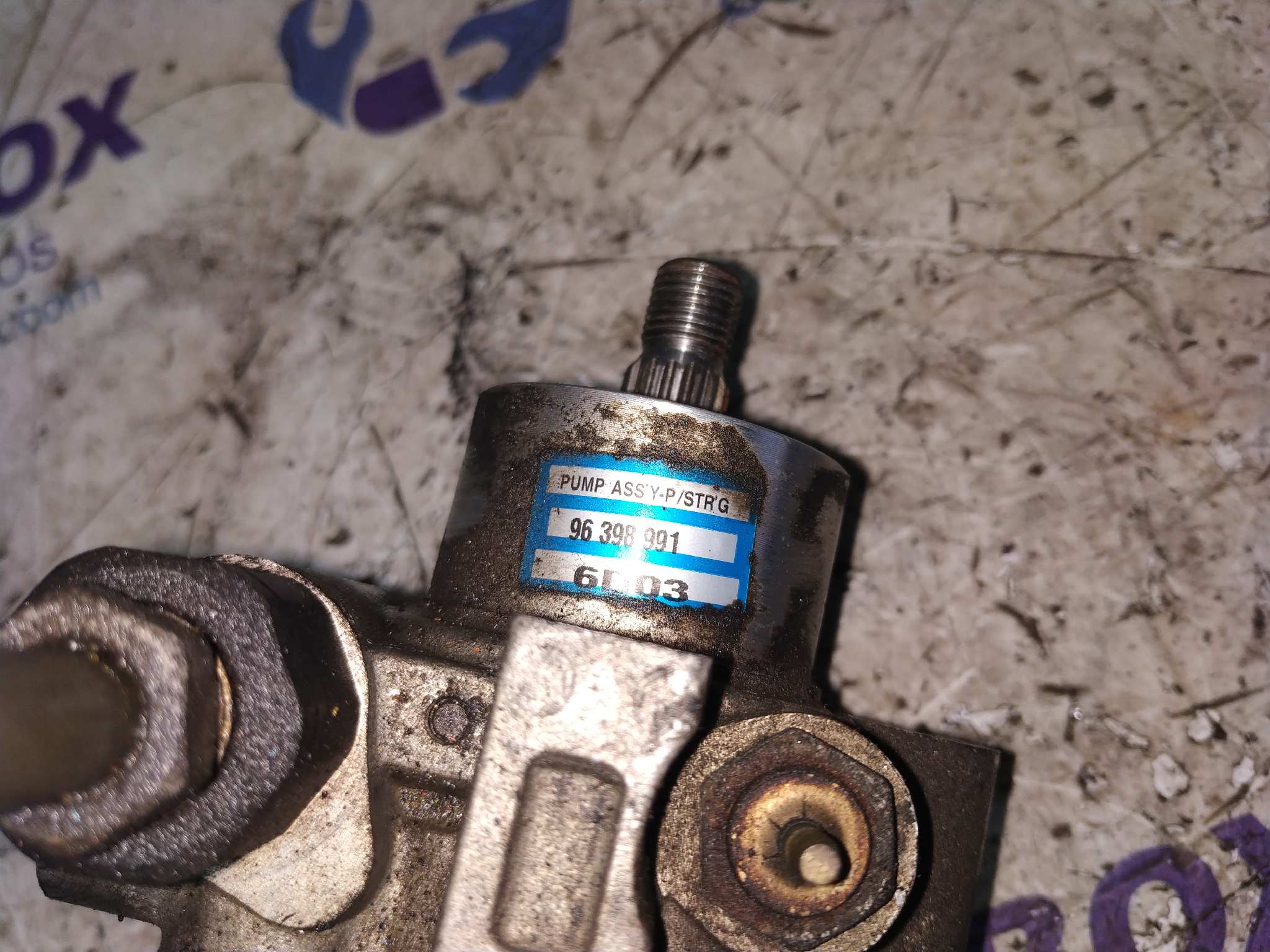 BOMBA DIRECCION CHEVROLET KALOS - vista 6