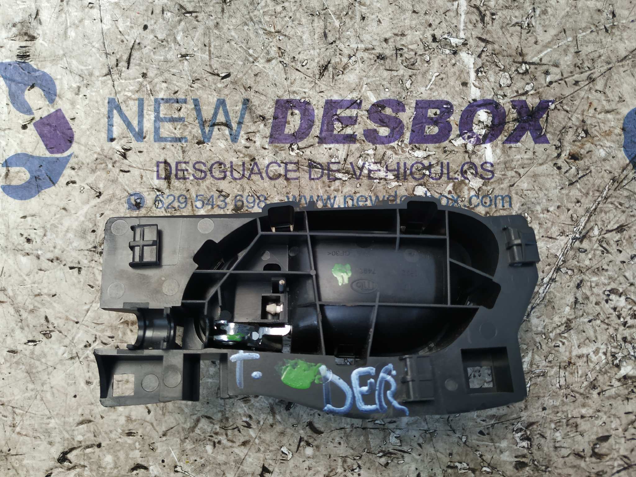 MANETA INTERIOR TRASERA DERECHA PEUGEOT 308 - vista 2