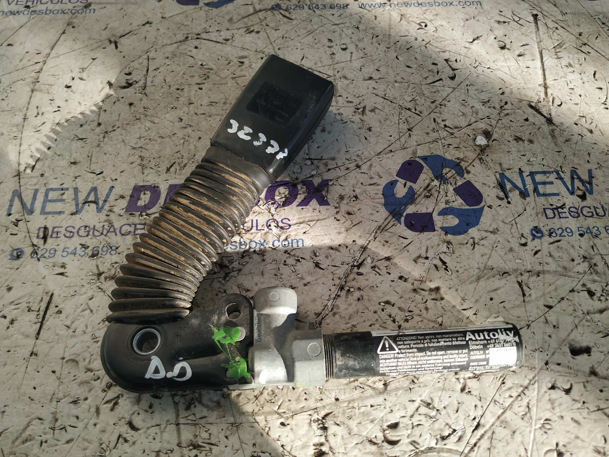 PRETENSOR AIRBAG DERECHO CITROEN JUMPER CAJA ABIERTA (06.2006 =>)