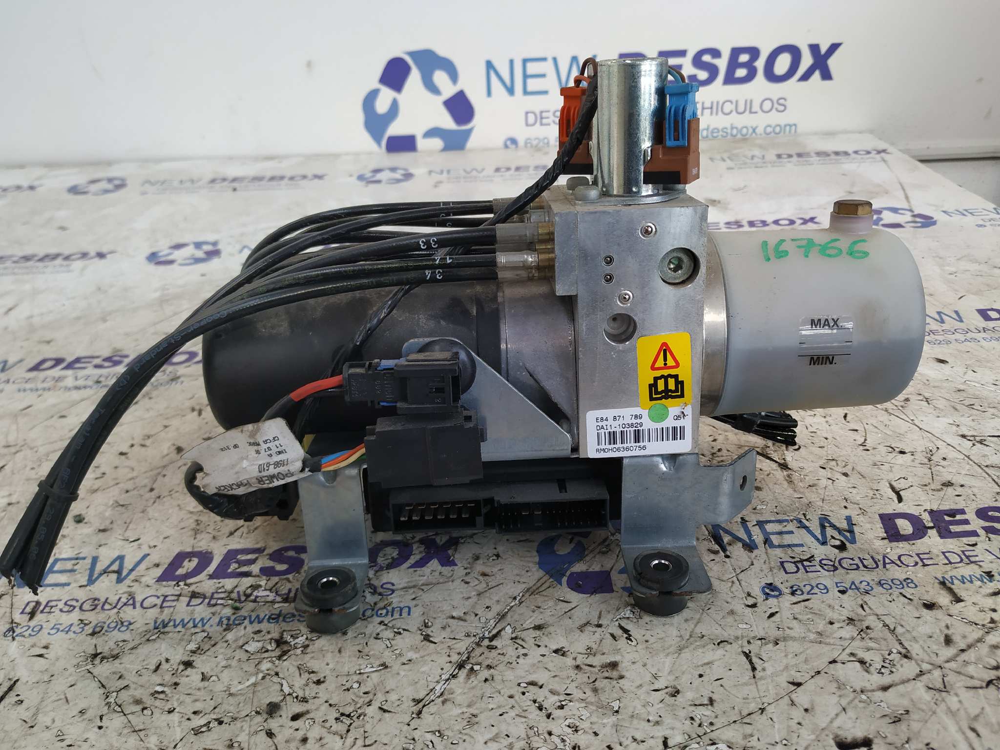 MOTOR TECHO ELECTRICO RENAULT MEGANE II COUPE/CABRIO