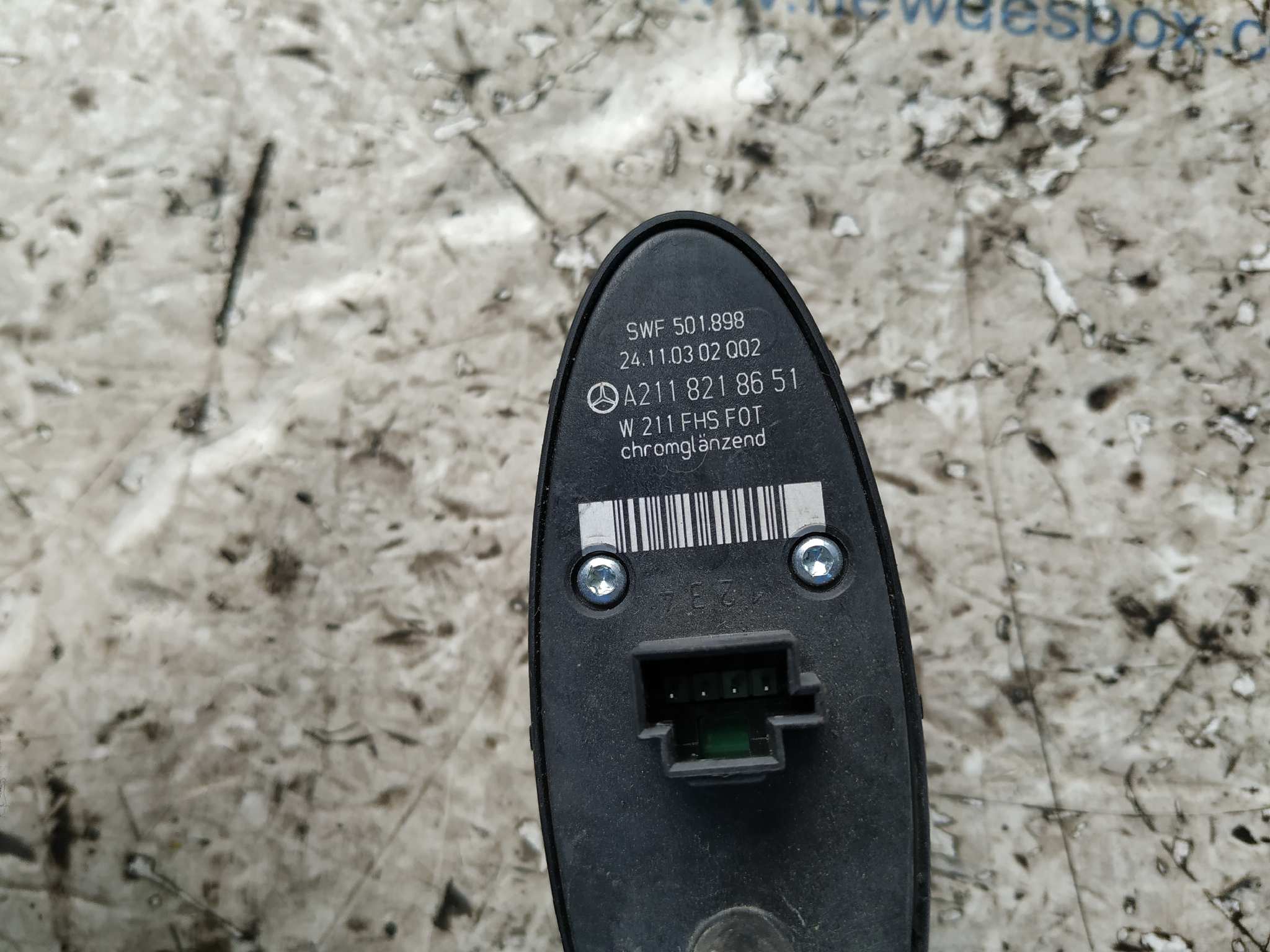 MANDO ELEVALUNAS TRASERO DERECHO MERCEDES CLASE E (W211) - vista 2