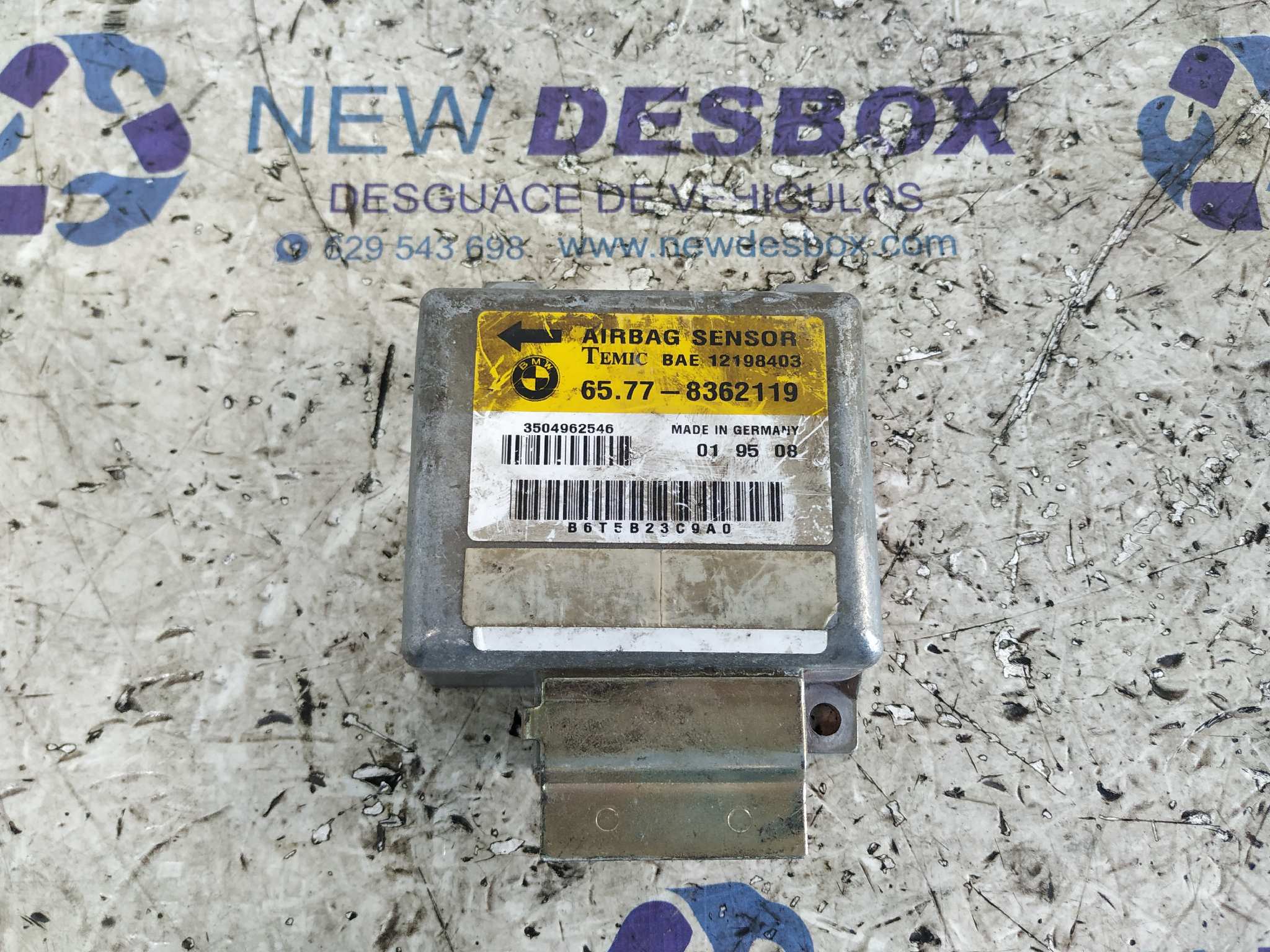 CENTRALITA AIRBAG BMW SERIE 3 BERLINA (E36)