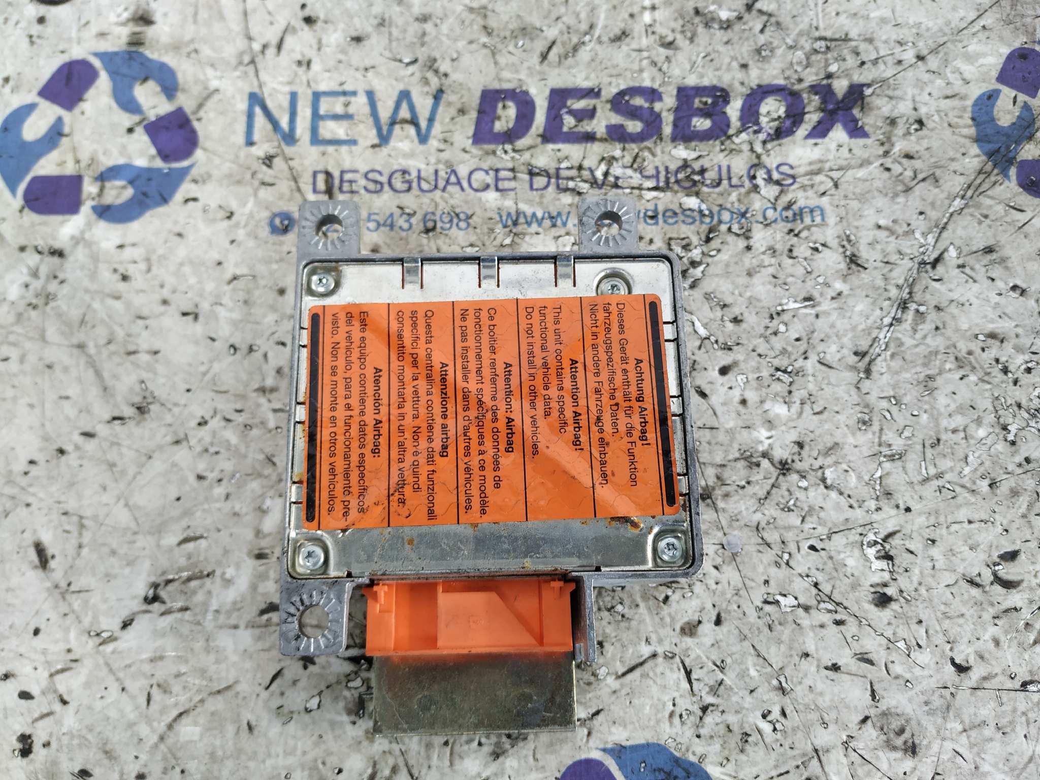 CENTRALITA AIRBAG BMW SERIE 3 BERLINA (E36) - vista 3