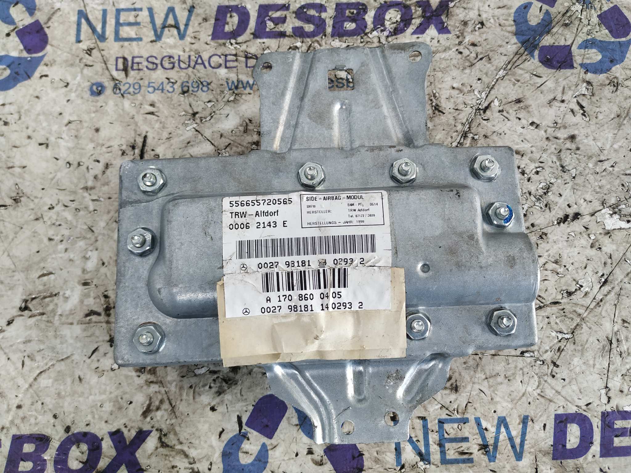 AIRBAG LATERAL DELANTERO DERECHO MERCEDES CLASE C (W202) - vista 2