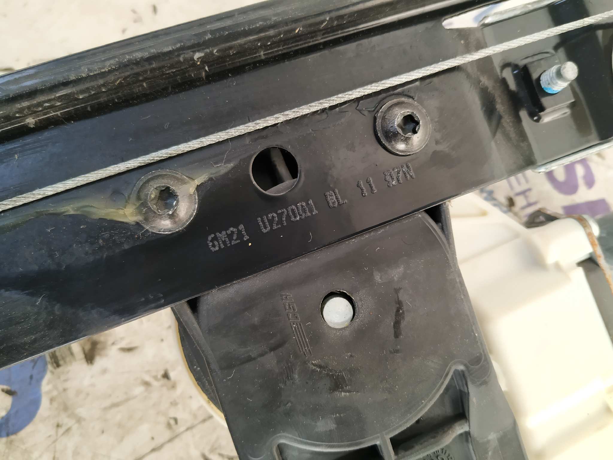 ELEVALUNAS TRASERO IZQUIERDO FORD S-MAX (CA1) - vista 4