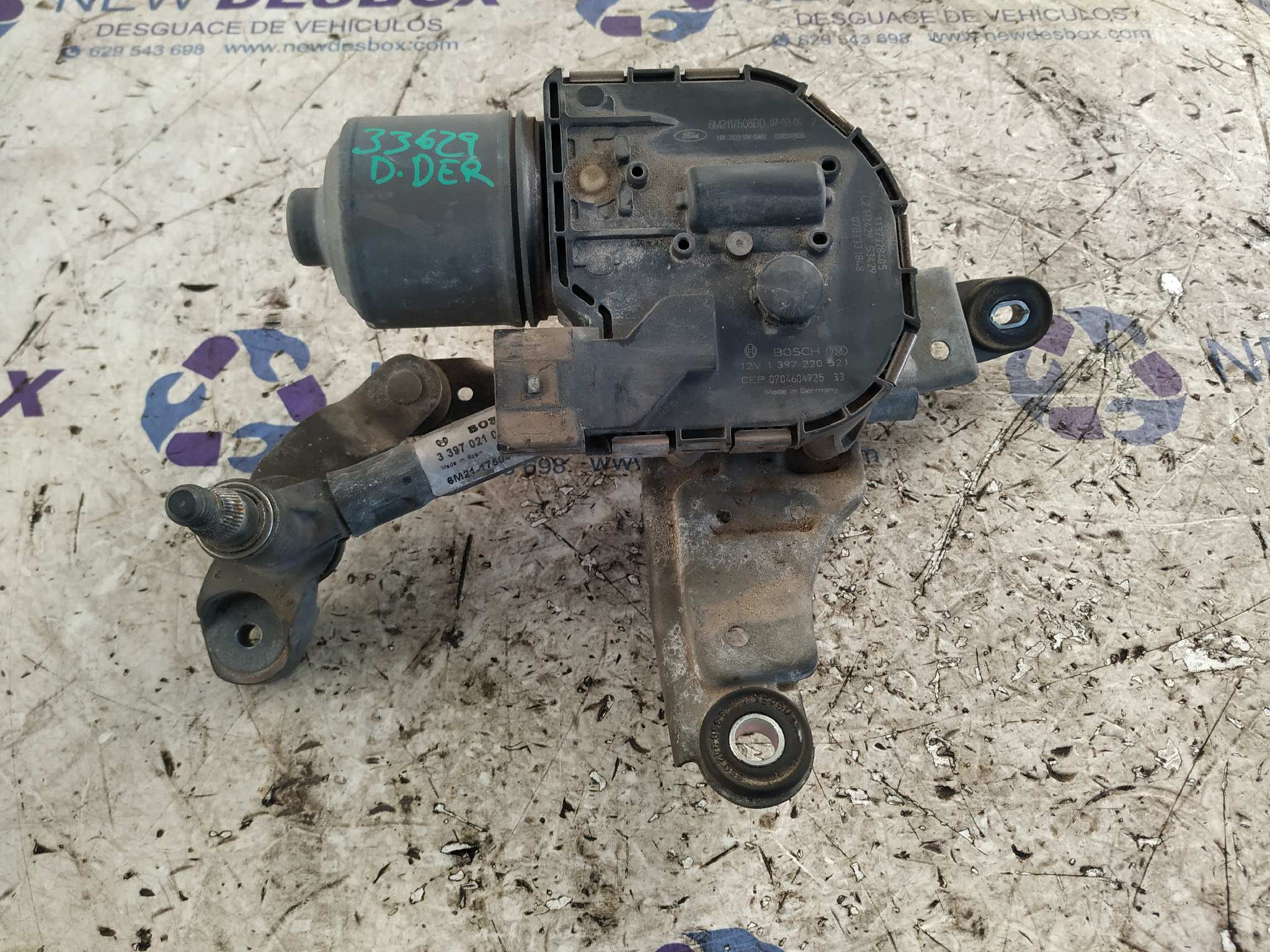 MOTOR LIMPIA DELANTERO FORD S-MAX (CA1)