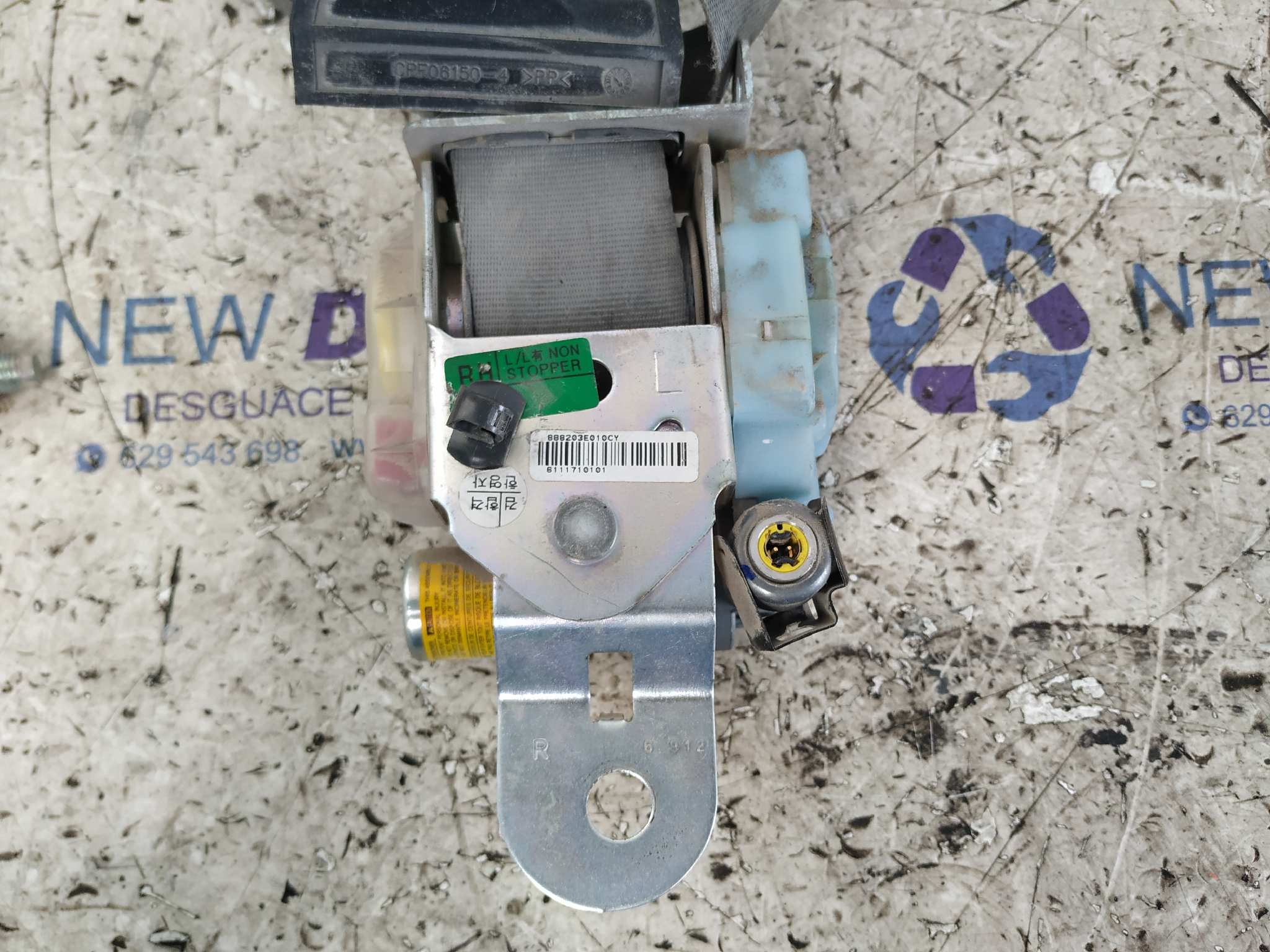 CINTURON DELANTERO DERECHO KIA SORENTO - vista 4