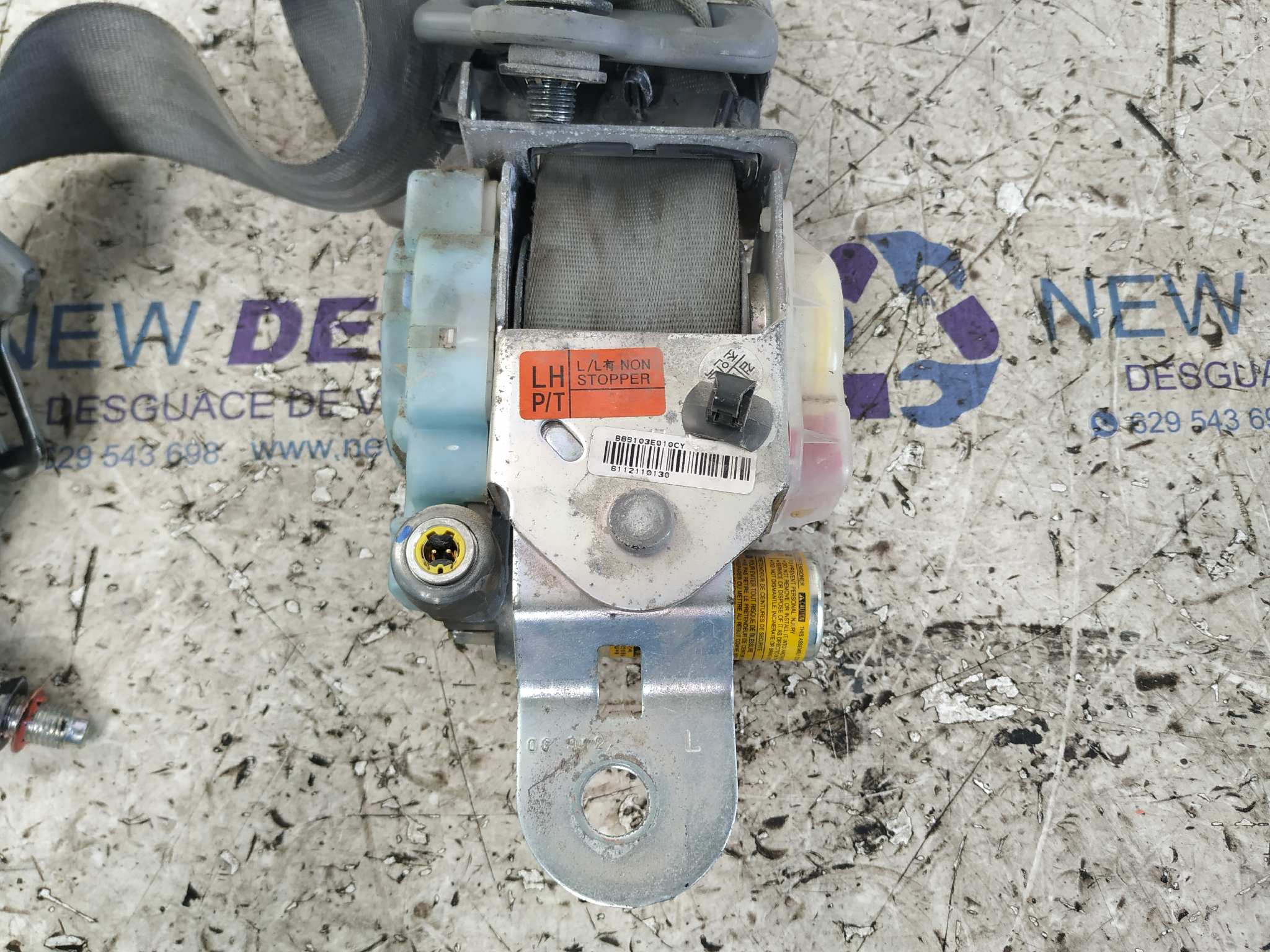 CINTURON DELANTERO IZQUIERDO KIA SORENTO - vista 4