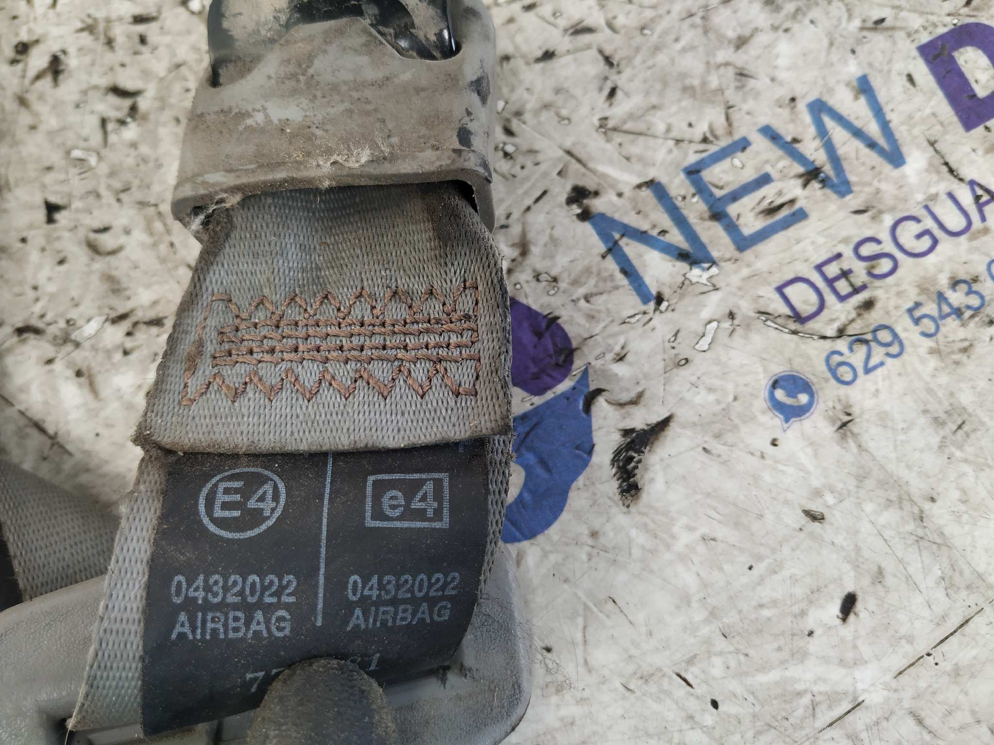 CINTURON DELANTERO IZQUIERDO KIA SORENTO - vista 6