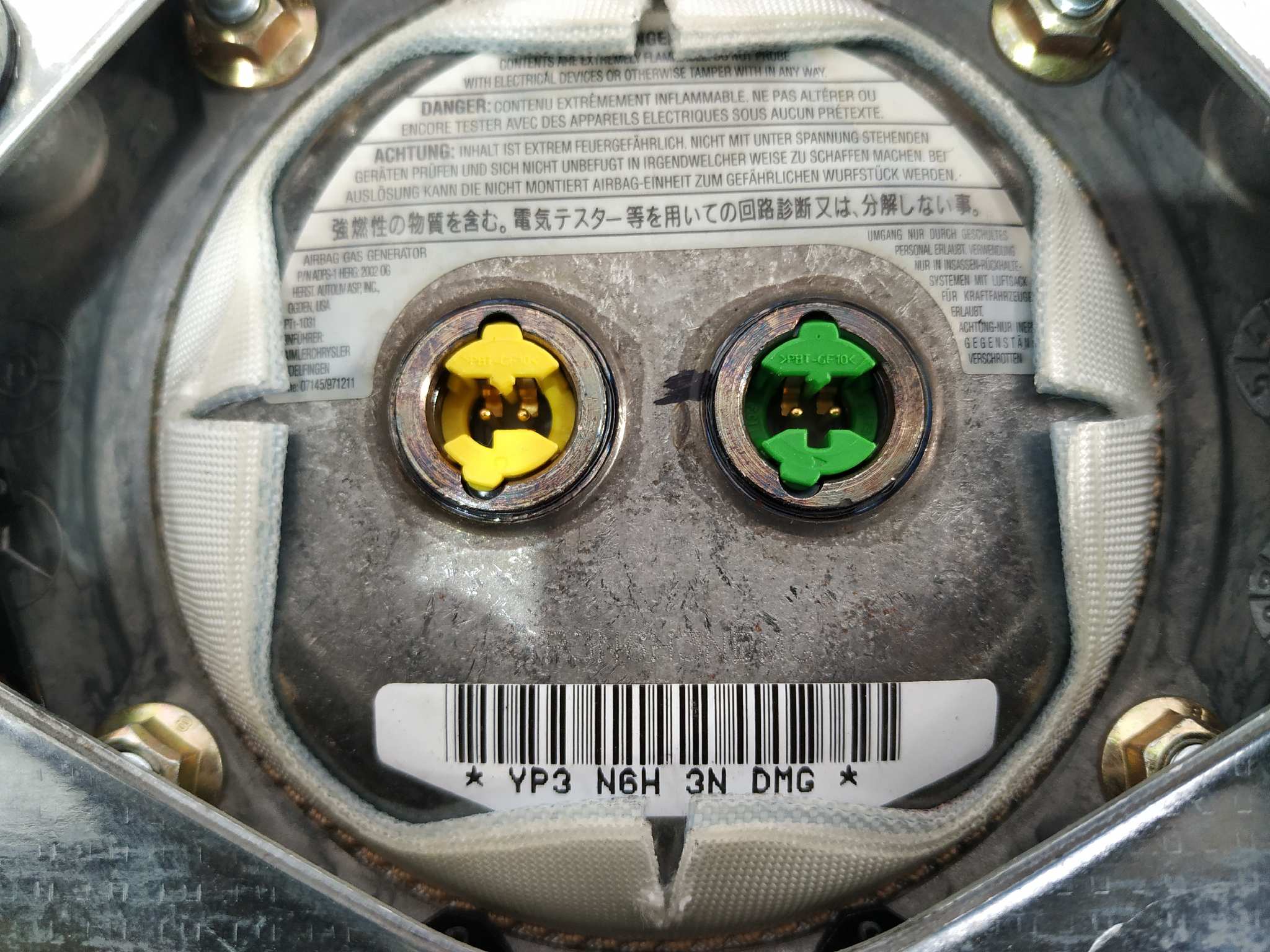 AIRBAG DELANTERO IZQUIERDO MERCEDES-BENZ CLASE C (W203) SPORTCOUPE - vista 2