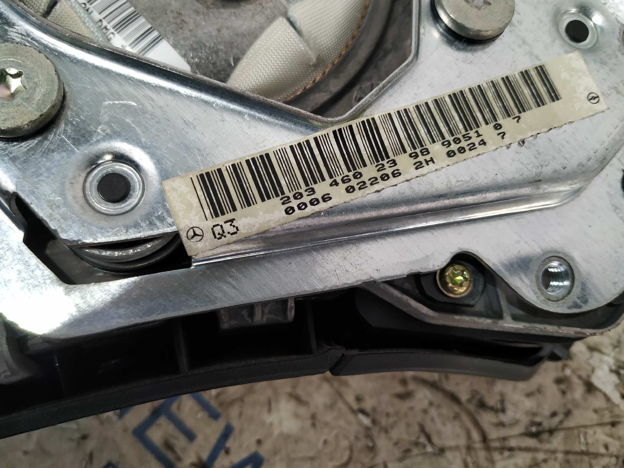 AIRBAG DELANTERO IZQUIERDO MERCEDES-BENZ CLASE C (W203) SPORTCOUPE - vista 4