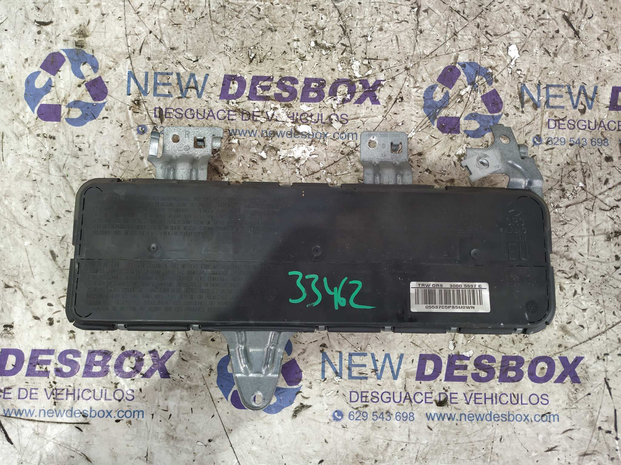 AIRBAG LATERAL DELANTERO DERECHO MERCEDES-BENZ CLASE C (W203) SPORTCOUPE