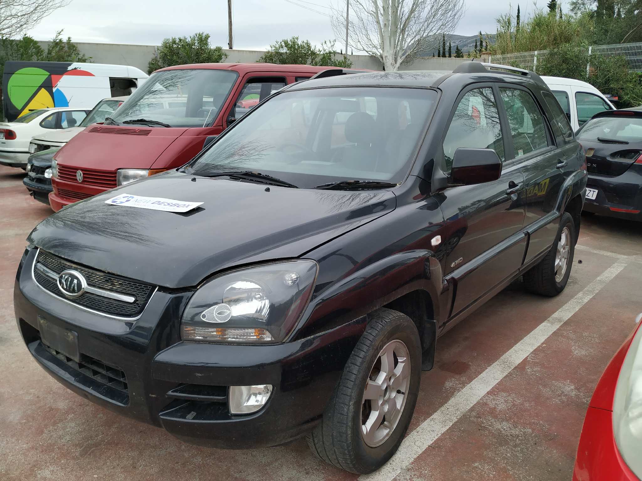 AMORTIGUADOR TRASERO DERECHO KIA SPORTAGE - recambio desguace - vista 3