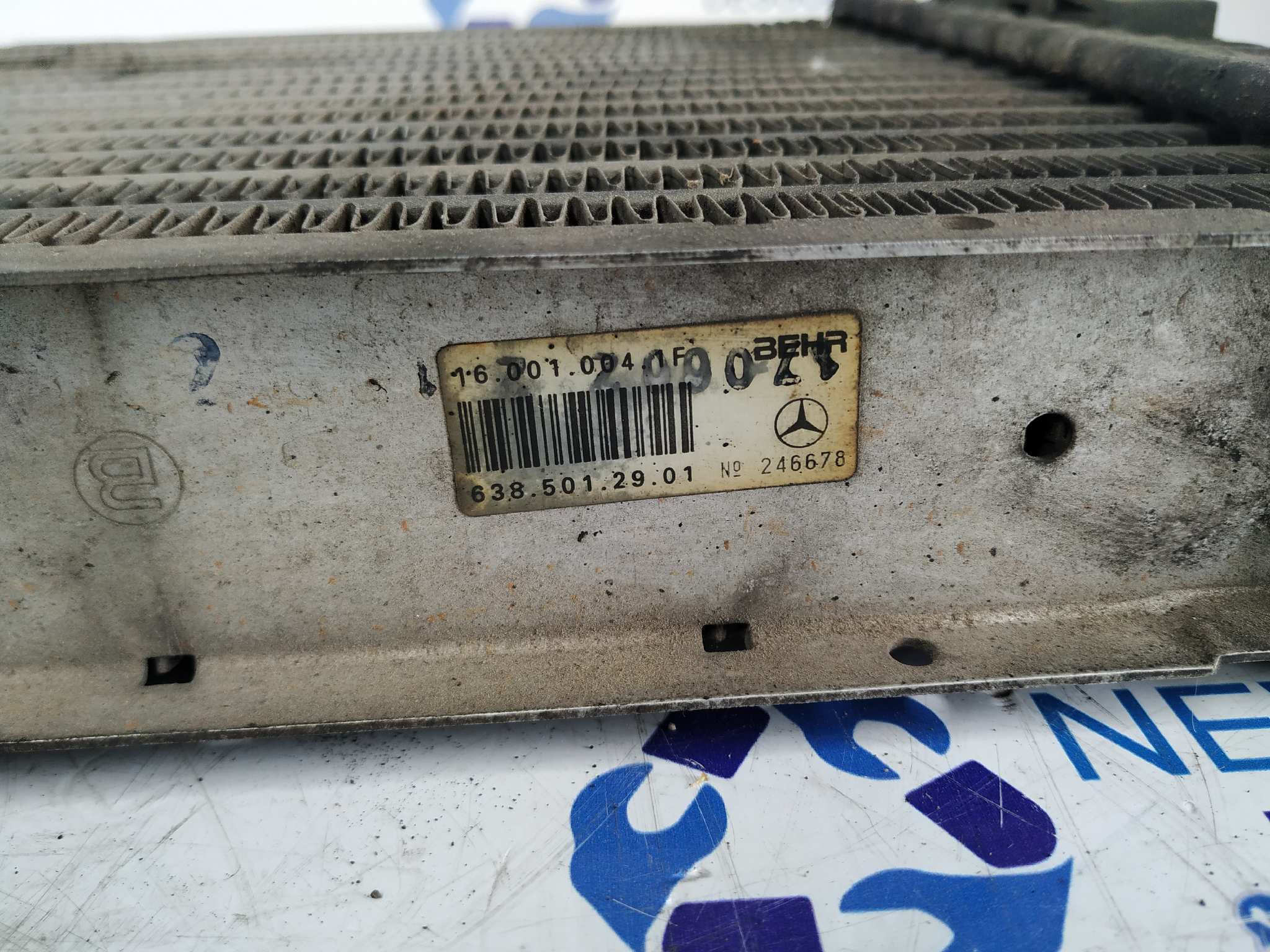 INTERCOOLER MERCEDES-BENZ VITO (W638) CAJA CERRADA - vista 5