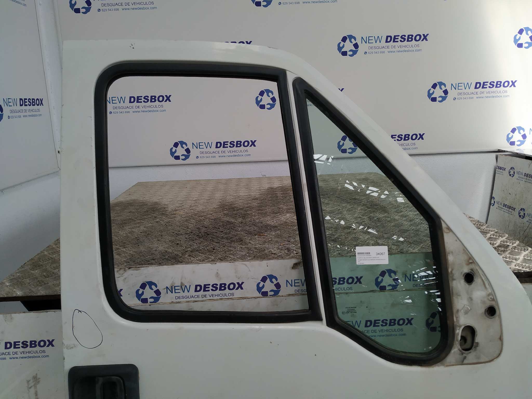 PUERTA DELANTERA DERECHA PEUGEOT BOXER CAJA CERRADA (RS2850)(290/330)('02->) - vista 3