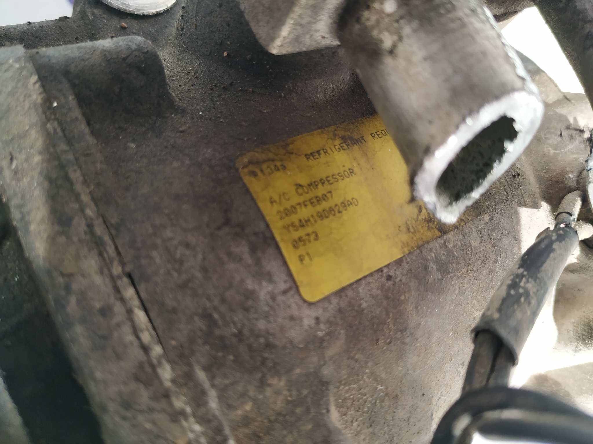 COMPRESOR AIRE ACONDICIONADO FORD TRANSIT CONNECT (TC7) - vista 7