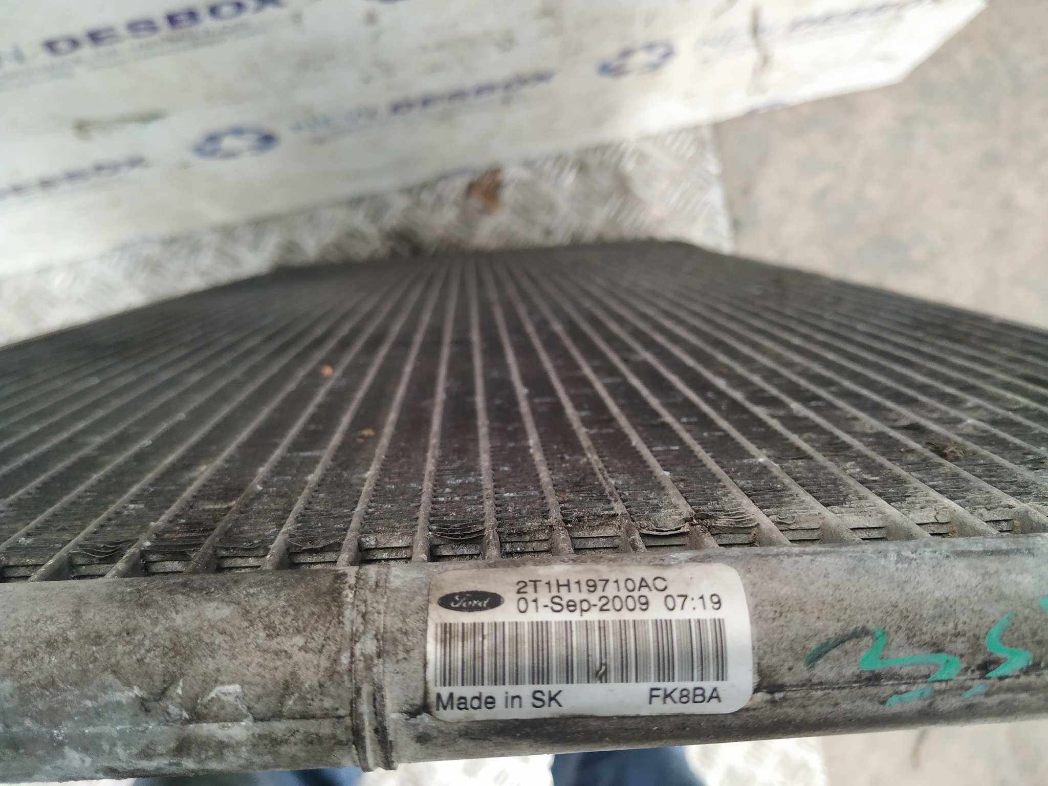 CONDENSADOR / RADIADOR  AIRE ACONDICIONADO FORD TRANSIT CONNECT (TC7) - vista 3