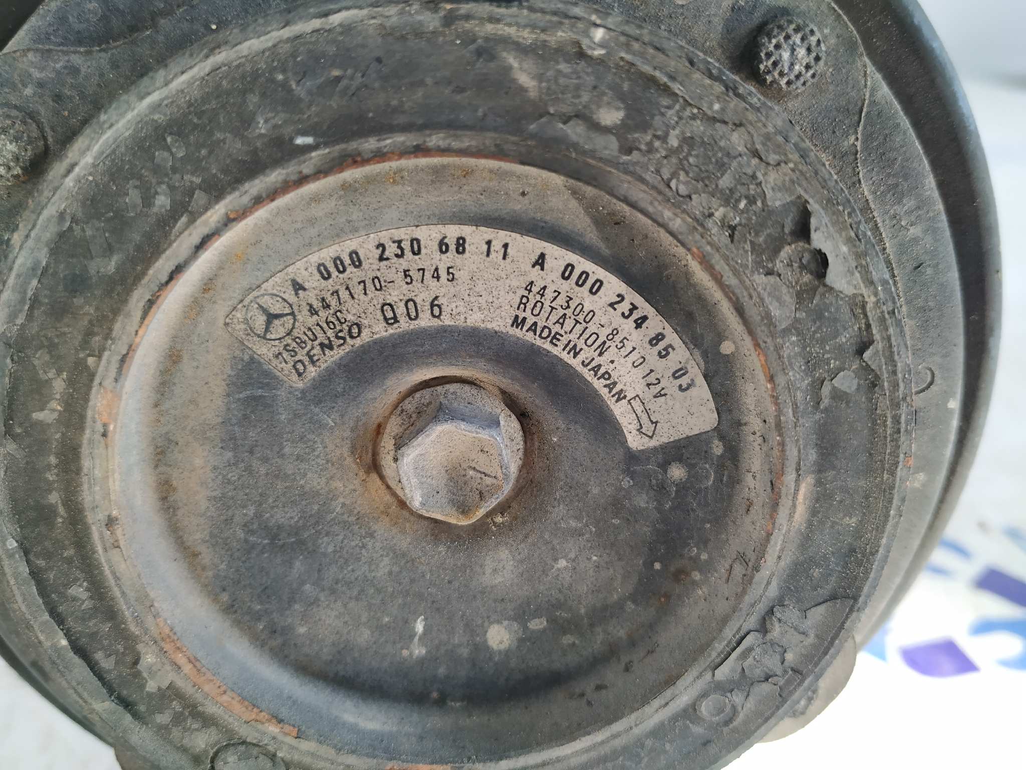 COMPRESOR AIRE ACONDICIONADO MERCEDES-BENZ VITO (W638) CAJA CERRADA - vista 6