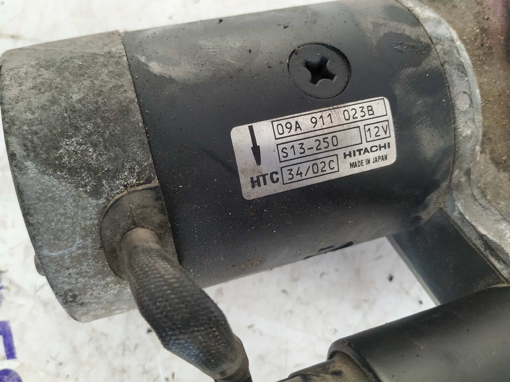 MOTOR ARRANQUE AUDI A3 (8L) - vista 2