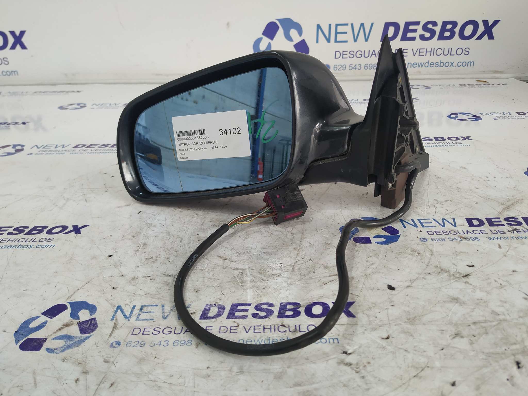 RETROVISOR IZQUIERDO AUDI A8 (D2)