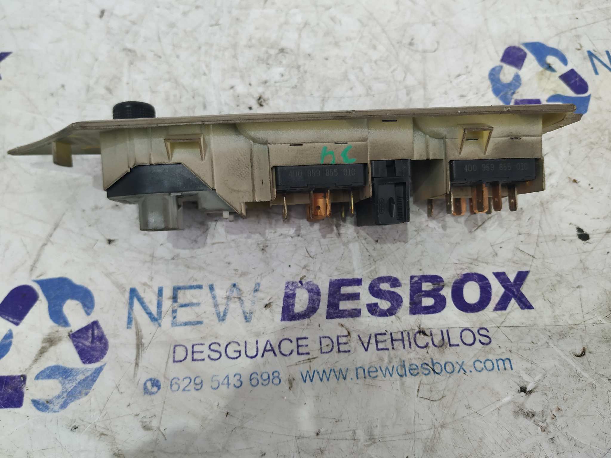 MANDO ELEVALUNAS DELANTERO IZQUIERDO AUDI A8 (D2) - vista 3