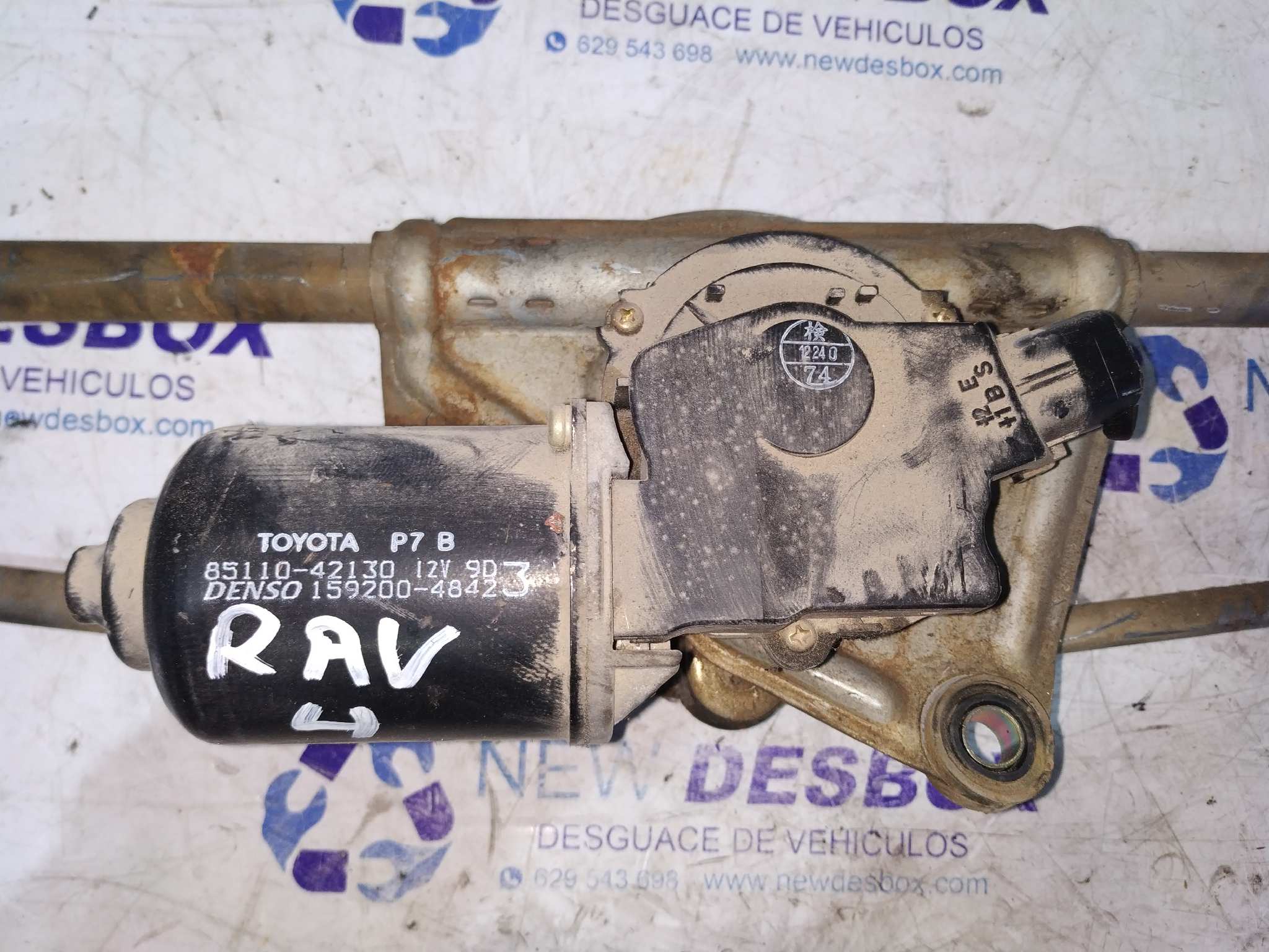 MOTOR LIMPIA DELANTERO TOYOTA RAV 4 (A2) - vista 4