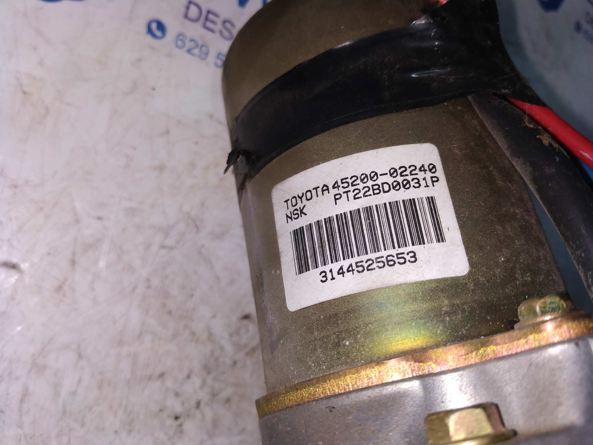 COLUMNA DIRECCION TOYOTA COROLLA (E12) - vista 3