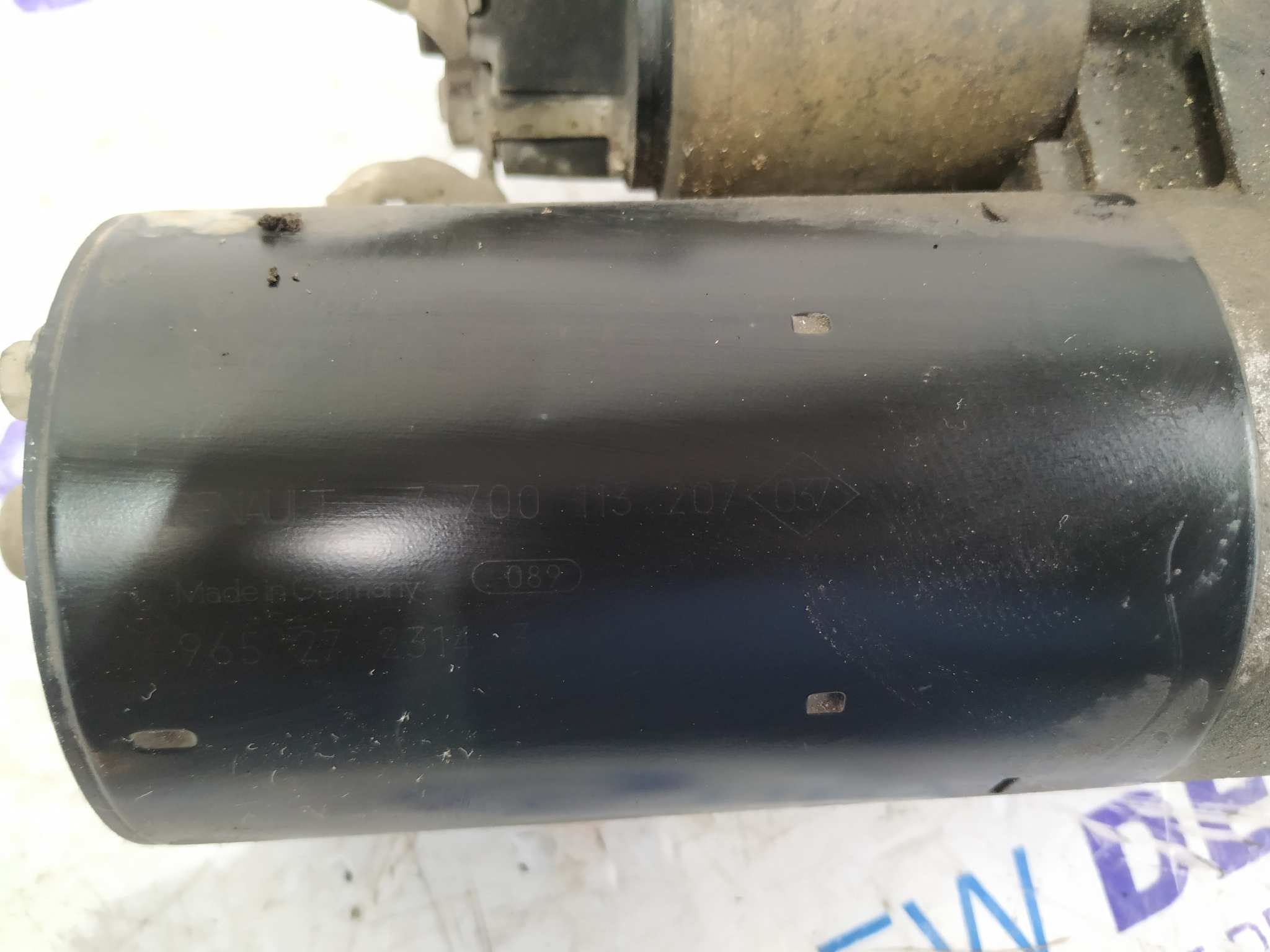 MOTOR ARRANQUE RENAULT MEGANE I BERLINA HATCHBACK (BA0) - vista 2