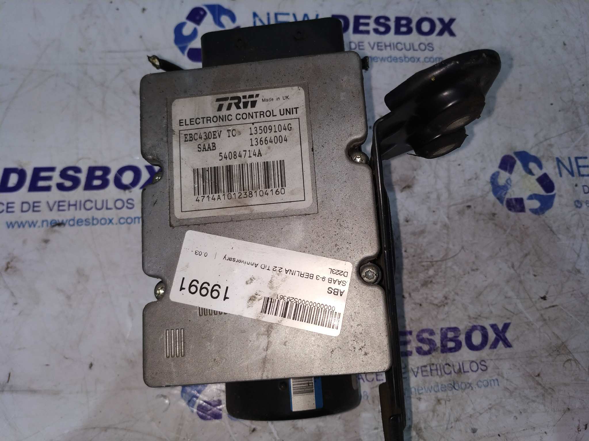 ABS SAAB 9-3 BERLINA - vista 3