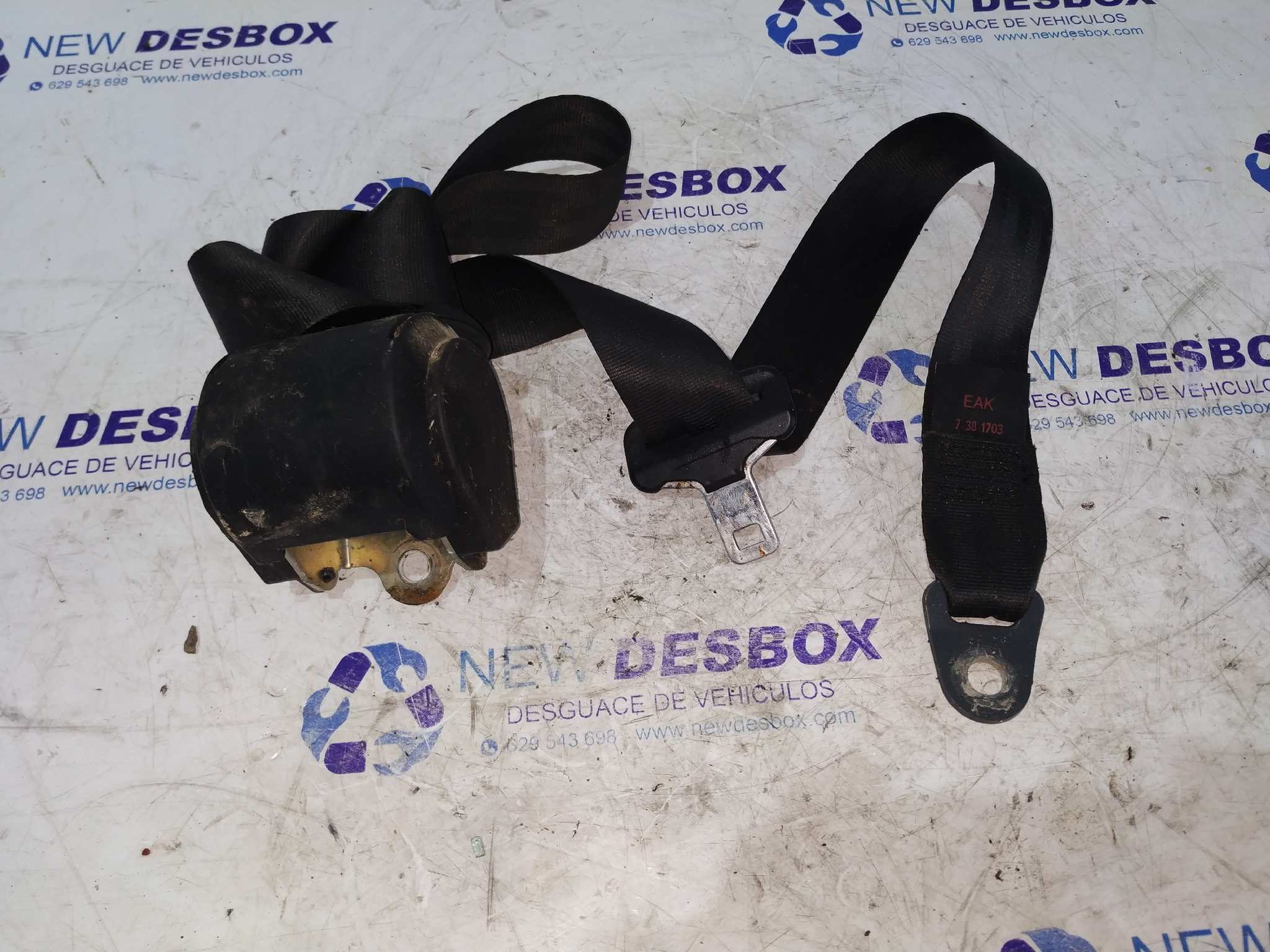 CINTURON DELANTERO DERECHO AIXAM A721