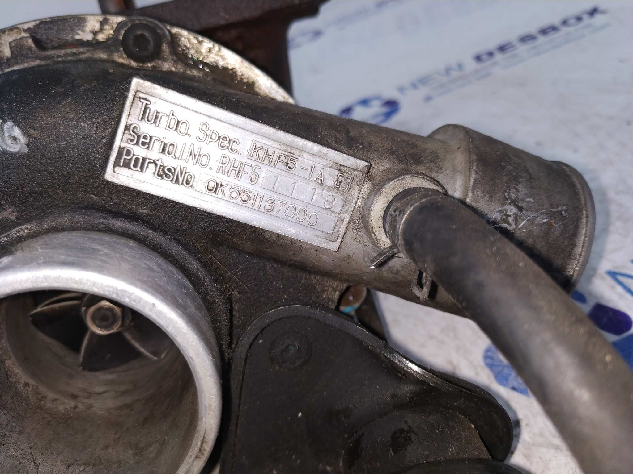 TURBOCOMPRESOR KIA CARNIVAL 2.9 - vista 2