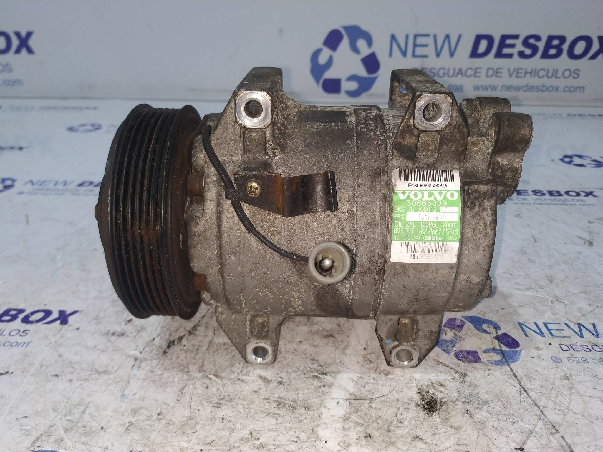 COMPRESOR AIRE ACONDICIONADO VOLVO S60 BERLINA - vista 5