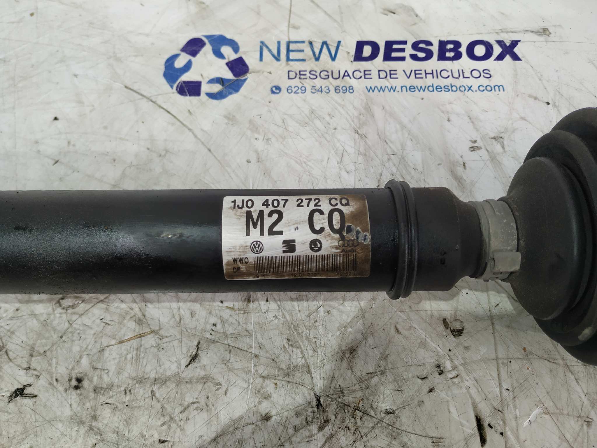 TRANSMISION TRASERA DERECHA VOLKSWAGEN GOLF IV BERLINA (1J1) - vista 4