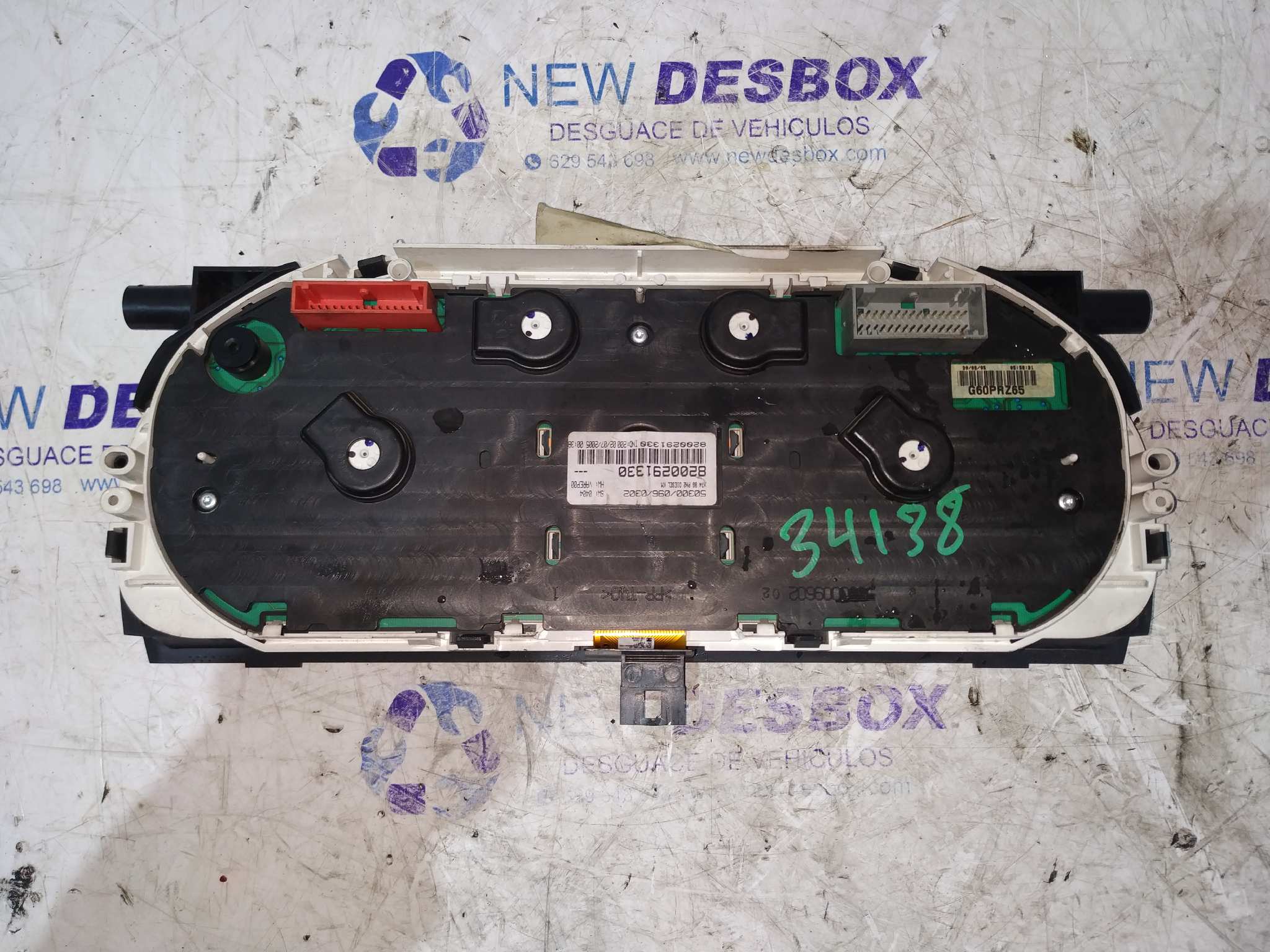 CUADRO INSTRUMENTOS RENAULT LAGUNA II (BG0) - vista 8