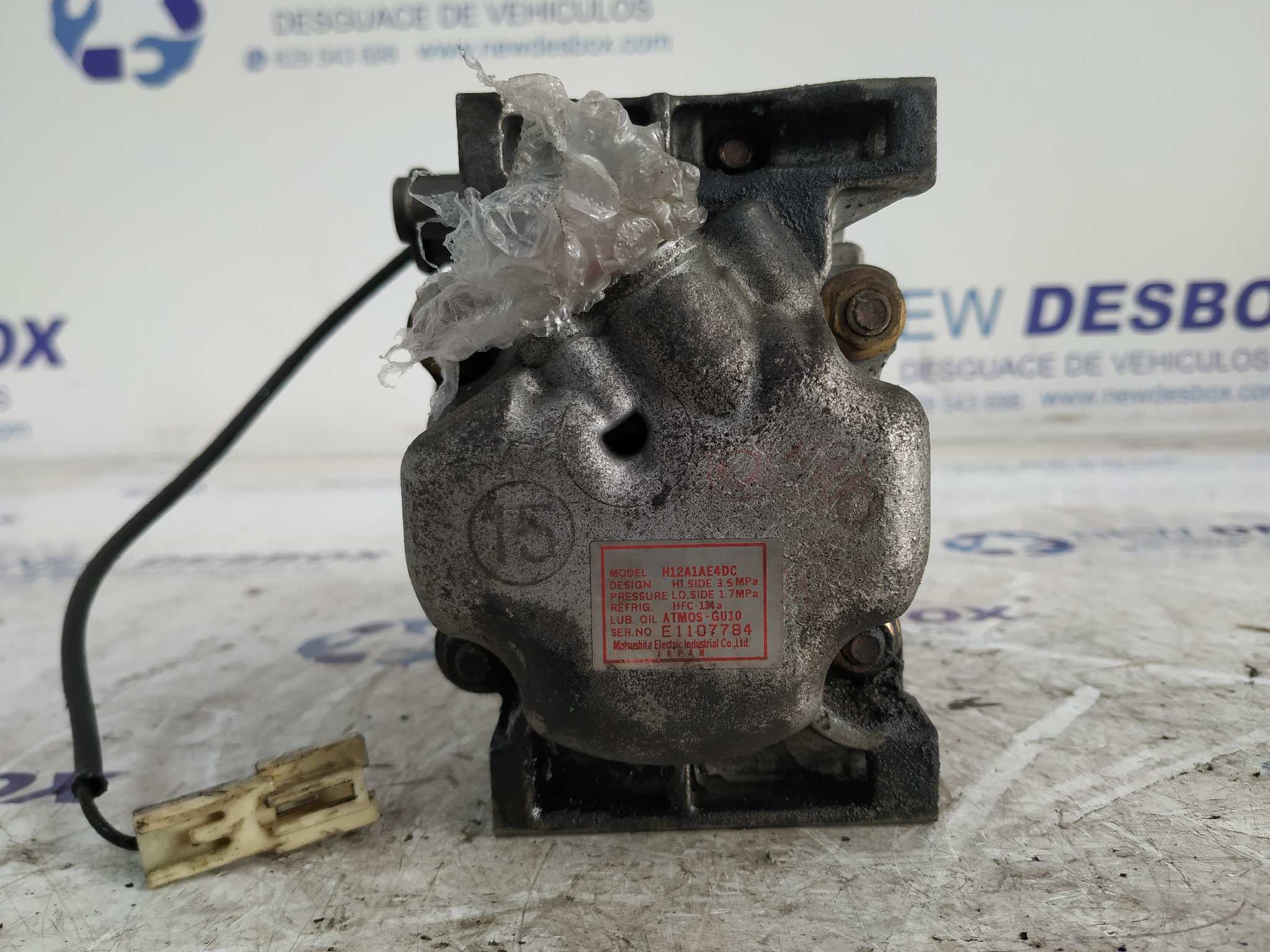 COMPRESOR AIRE ACONDICIONADO MAZDA 6 BERLINA (GG) - vista 7