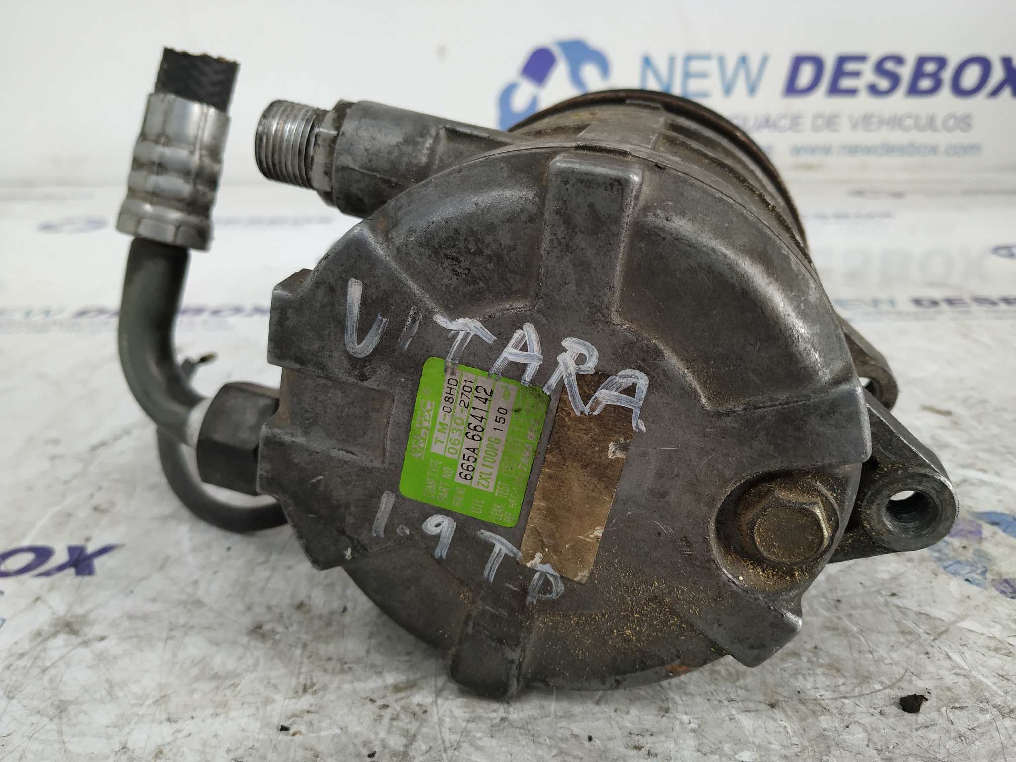 COMPRESOR AIRE ACONDICIONADO SUZUKI VITARA SE/SV (ET) - vista 4