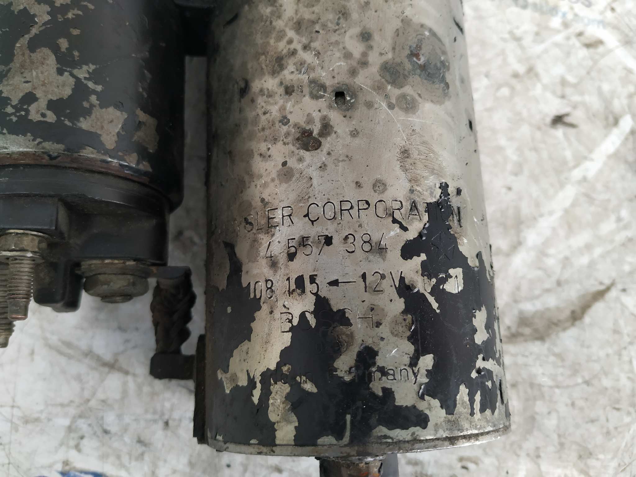 MOTOR ARRANQUE CHRYSLER LE BARON - vista 6