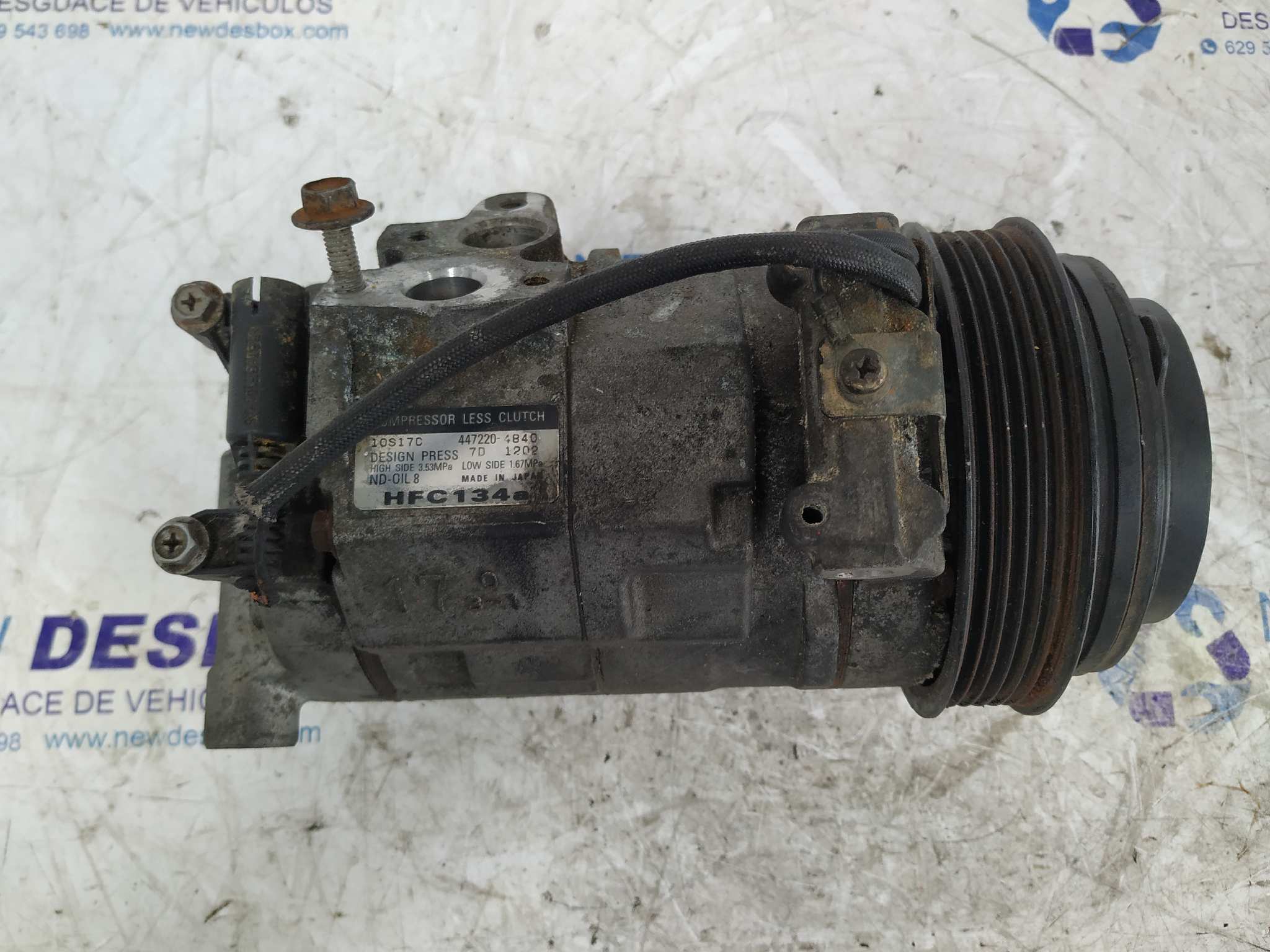 COMPRESOR AIRE ACONDICIONADO CHRYSLER JEEP GR.CHEROKEE (WJ/WG) - vista 5