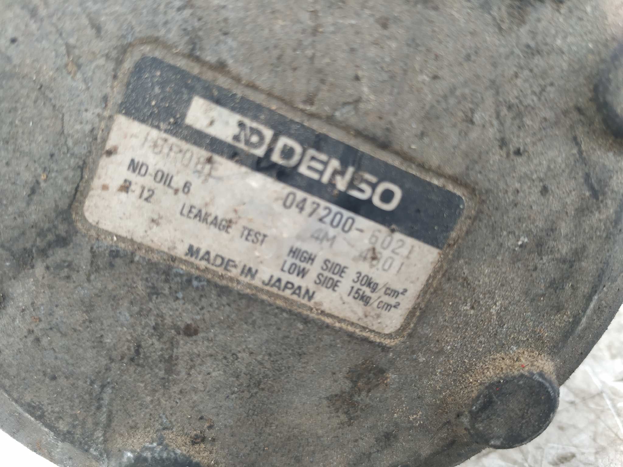 COMPRESOR AIRE ACONDICIONADO SUZUKI VITARA SE/SV (ET) - vista 3