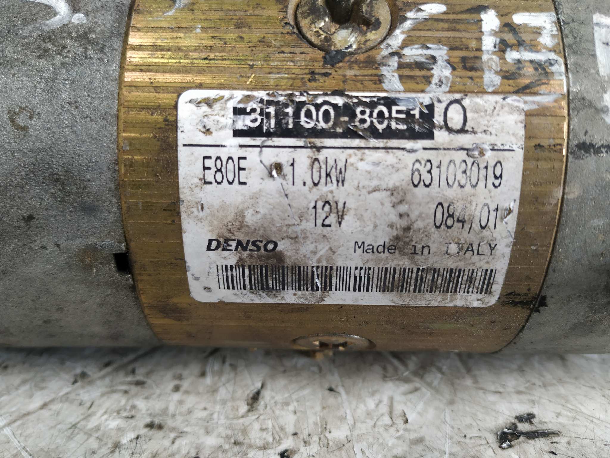 MOTOR ARRANQUE SUZUKI SWIFT SF BERLINA (MA) - vista 5