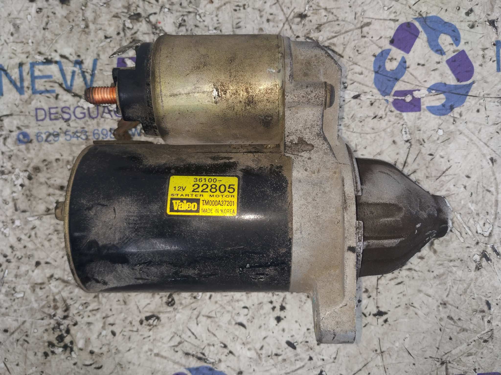MOTOR ARRANQUE HYUNDAI GETZ (TB)