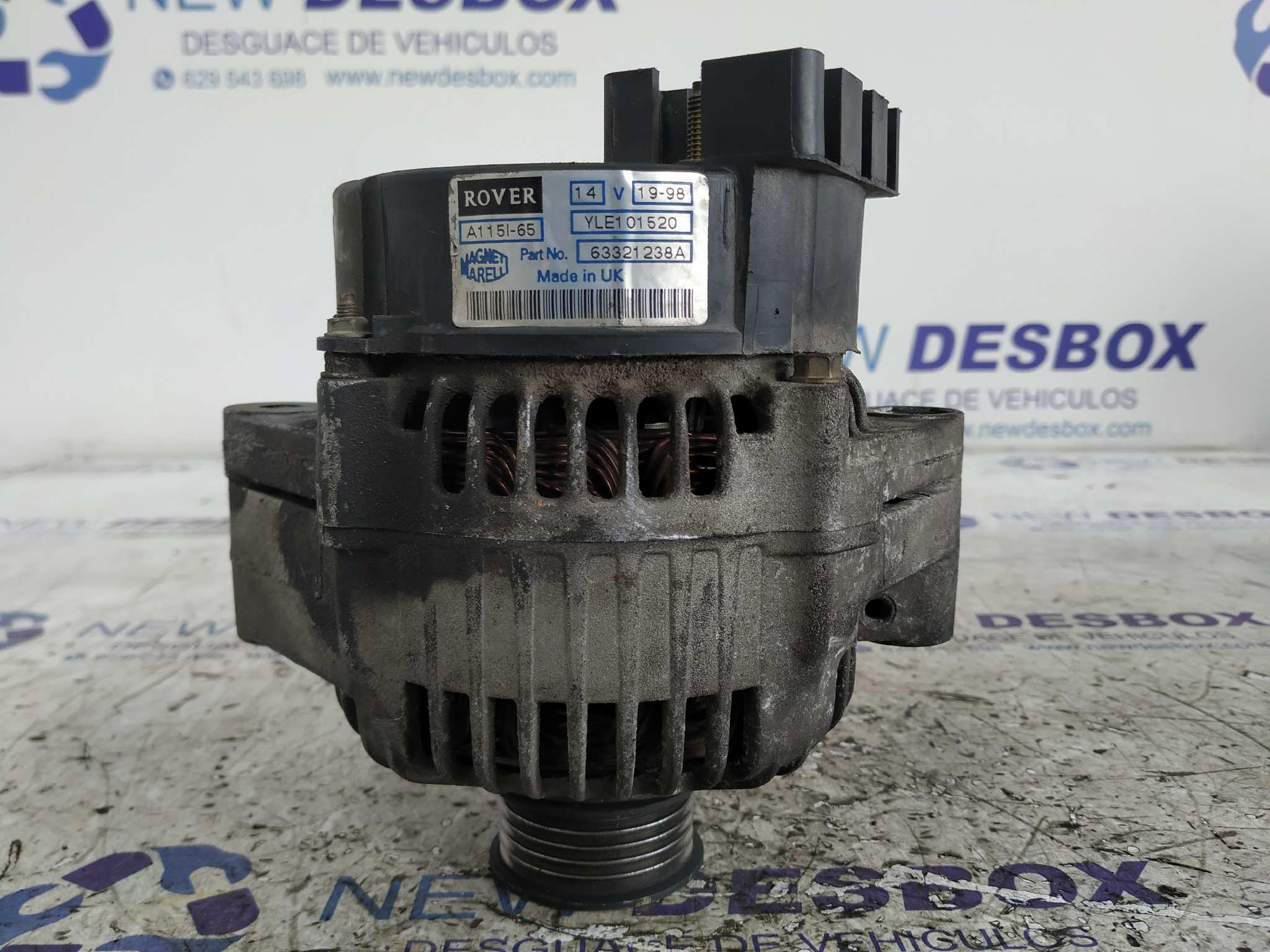 ALTERNADOR MG ROVER SERIE 400 (XW) - vista 3