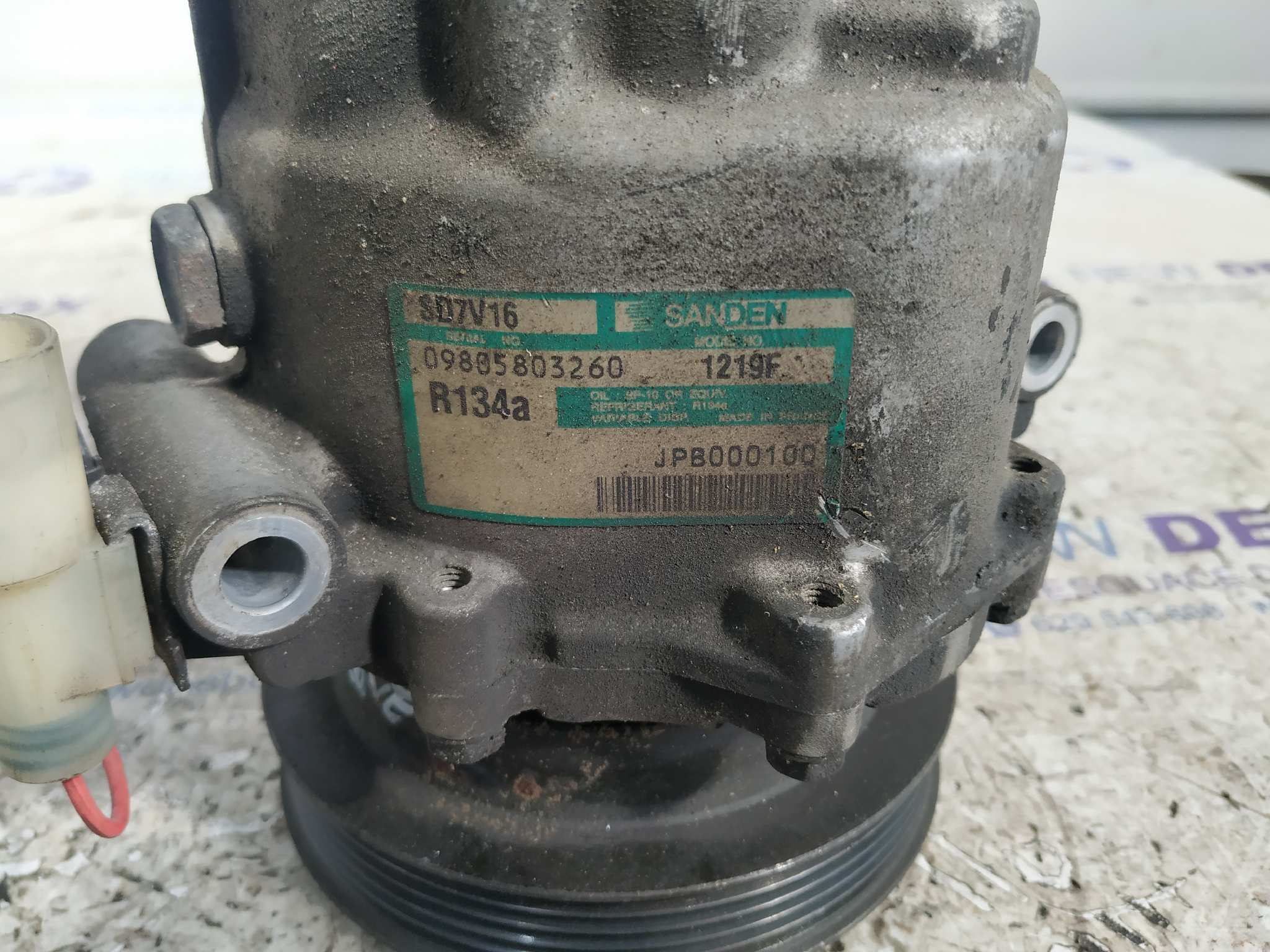 COMPRESOR AIRE ACONDICIONADO MG ROVER SERIE 45 (RT) - vista 2