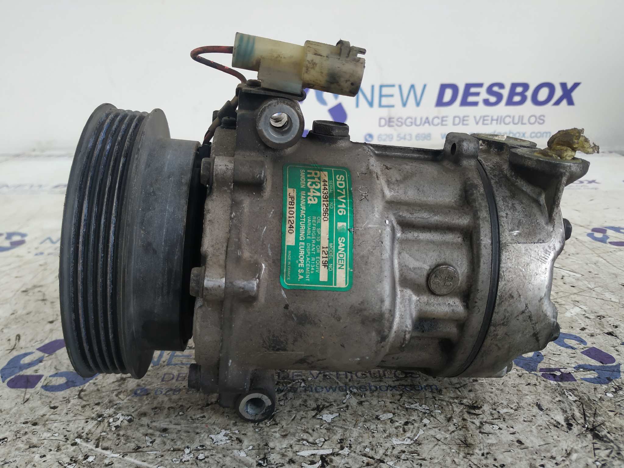 COMPRESOR AIRE ACONDICIONADO MG ROVER SERIE 200 (RF) - vista 7