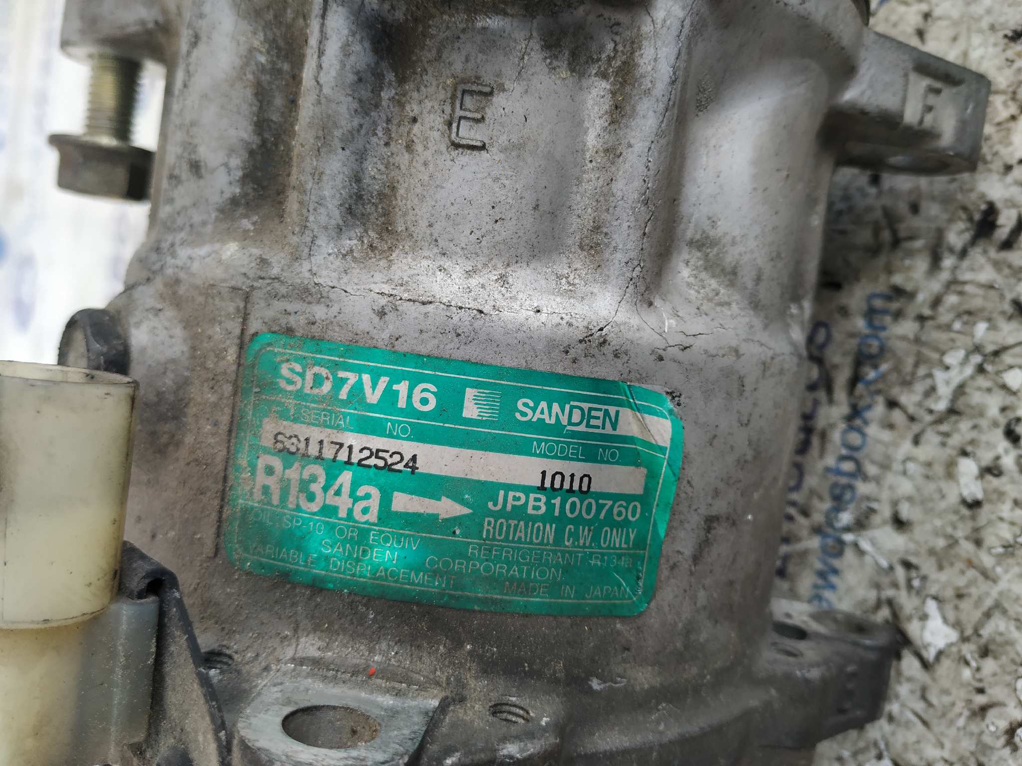 COMPRESOR AIRE ACONDICIONADO MG ROVER SERIE 400 (RT) - vista 8