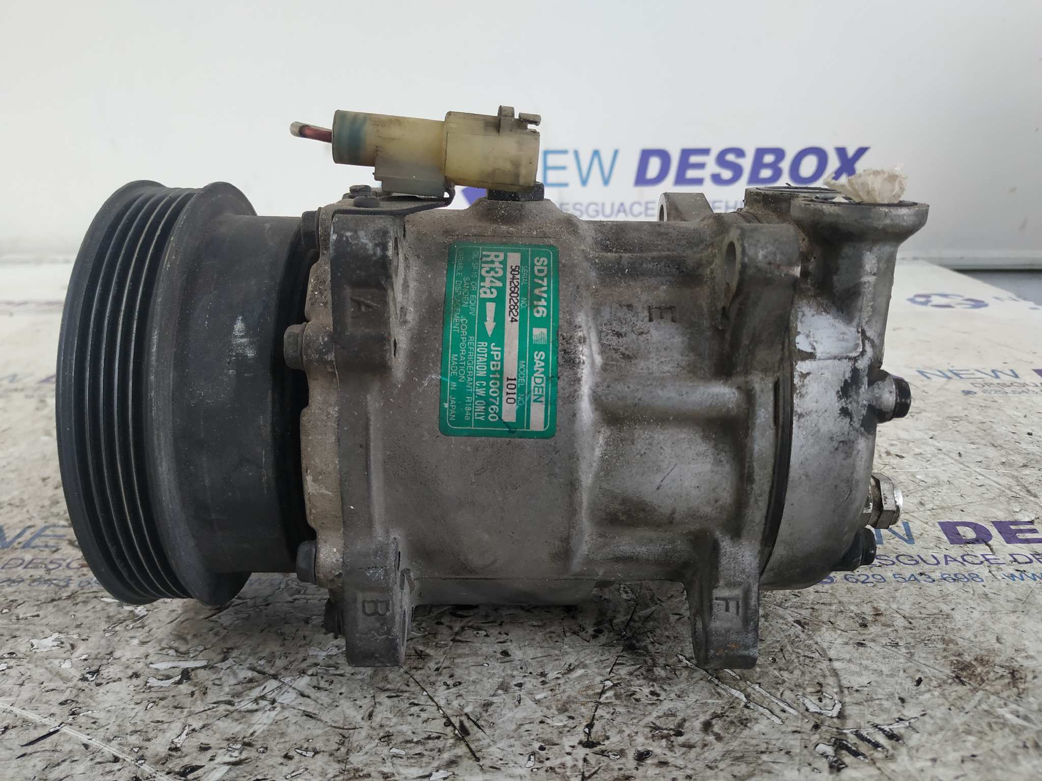 COMPRESOR AIRE ACONDICIONADO MG ROVER SERIE 400 (RT) - vista 7