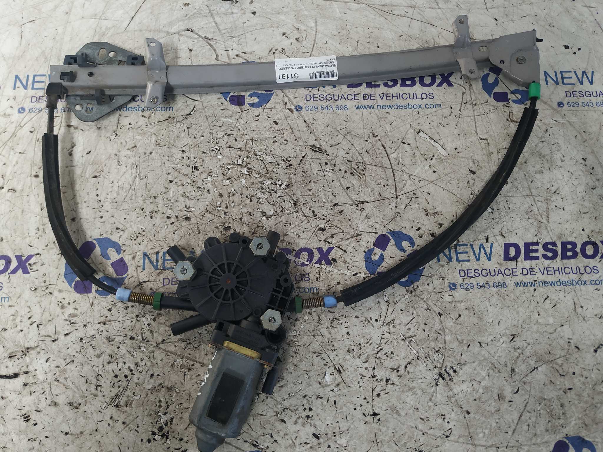 ELEVALUNAS DELANTERO IZQUIERDO FORD ESCORT BERL./TURNIER - vista 3