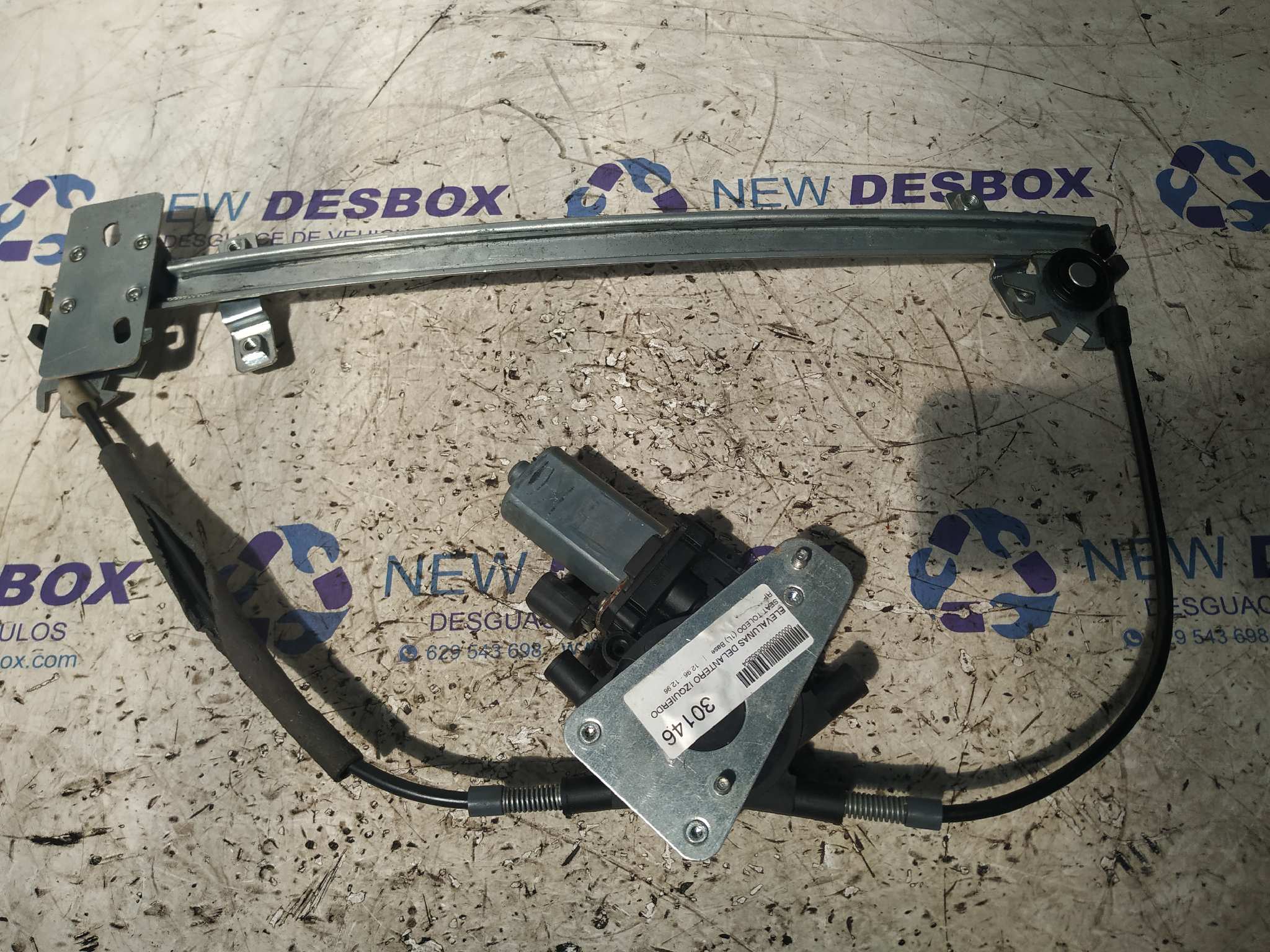 ELEVALUNAS DELANTERO IZQUIERDO SEAT TOLEDO (1L) - vista 2