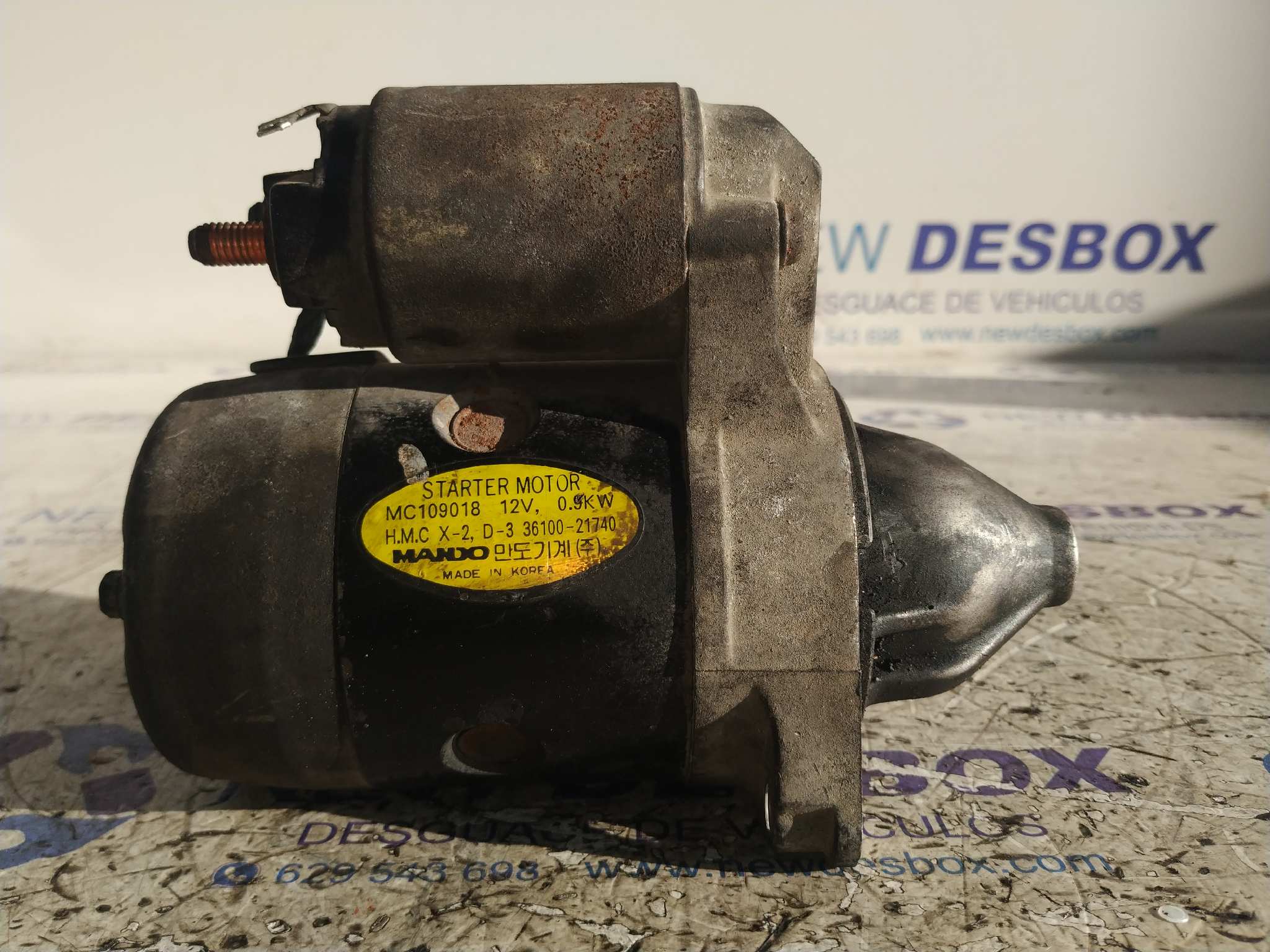 MOTOR ARRANQUE HYUNDAI ACCENT (LC)